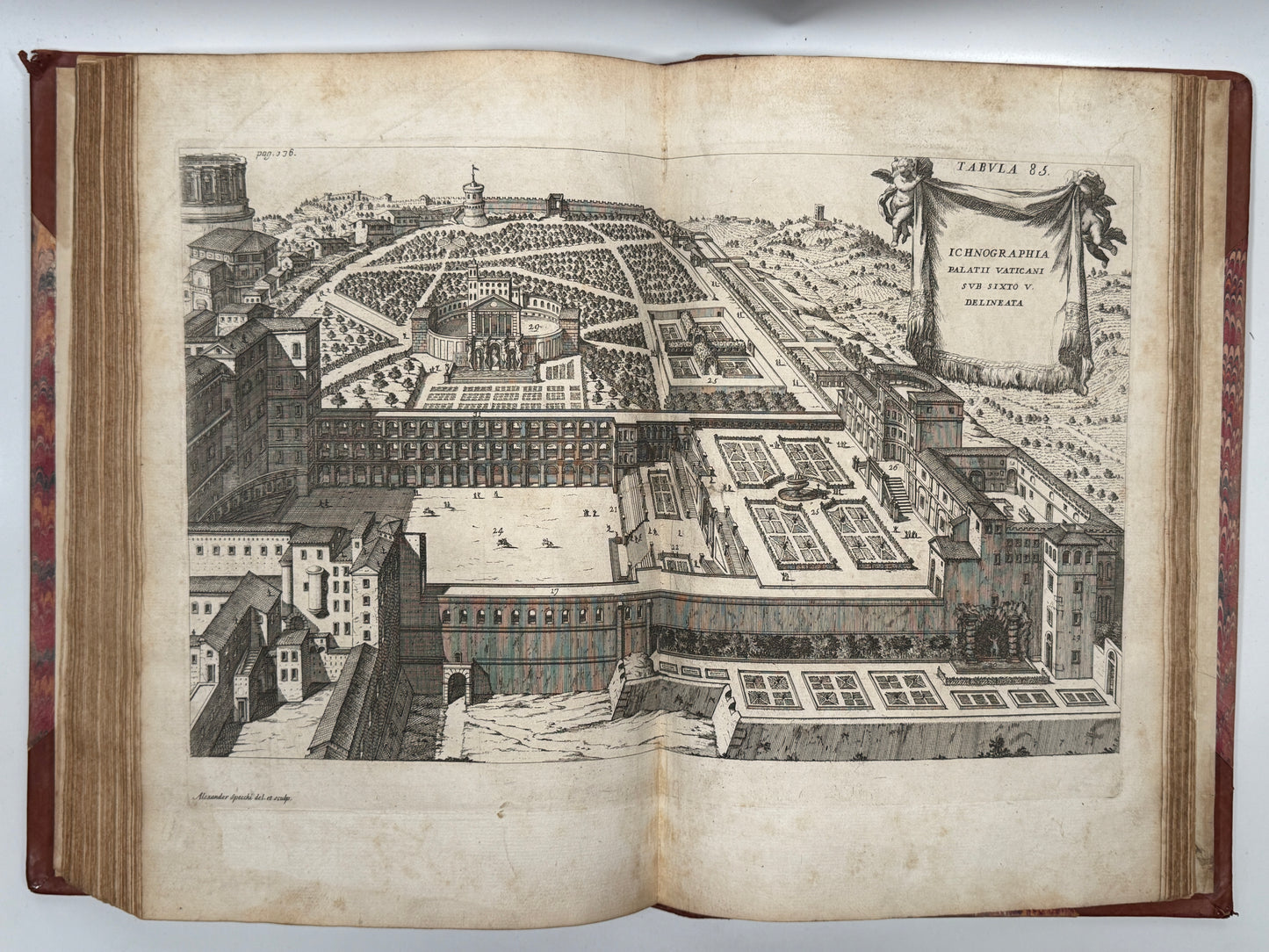 The Construction of the Vatican 1715