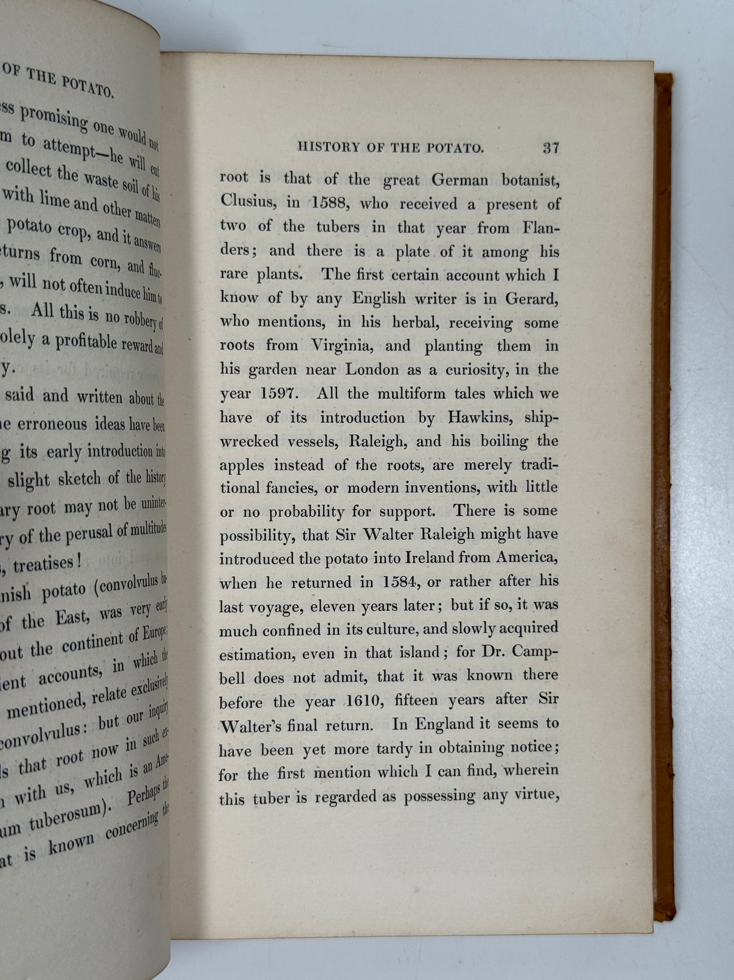The Journal of a Naturalist by John Knapp 1829 First Edition