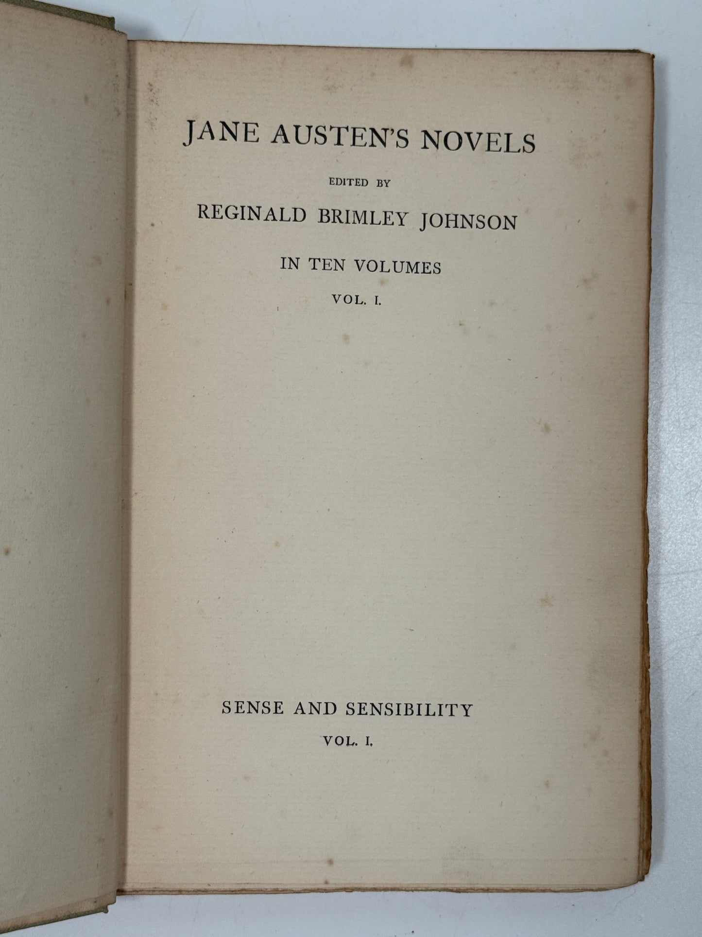 The Novels of Jane Austen 1893