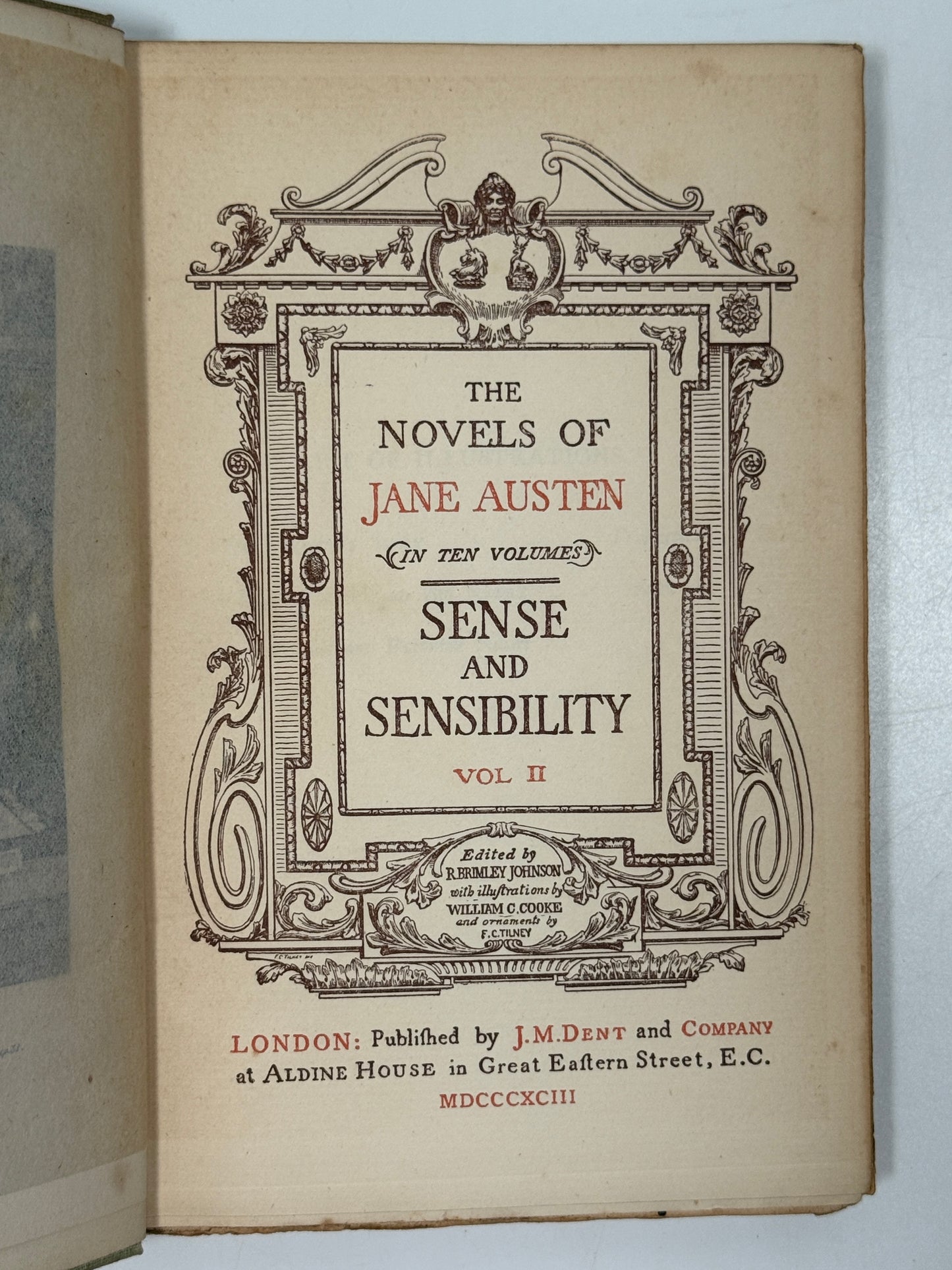 The Novels of Jane Austen 1893