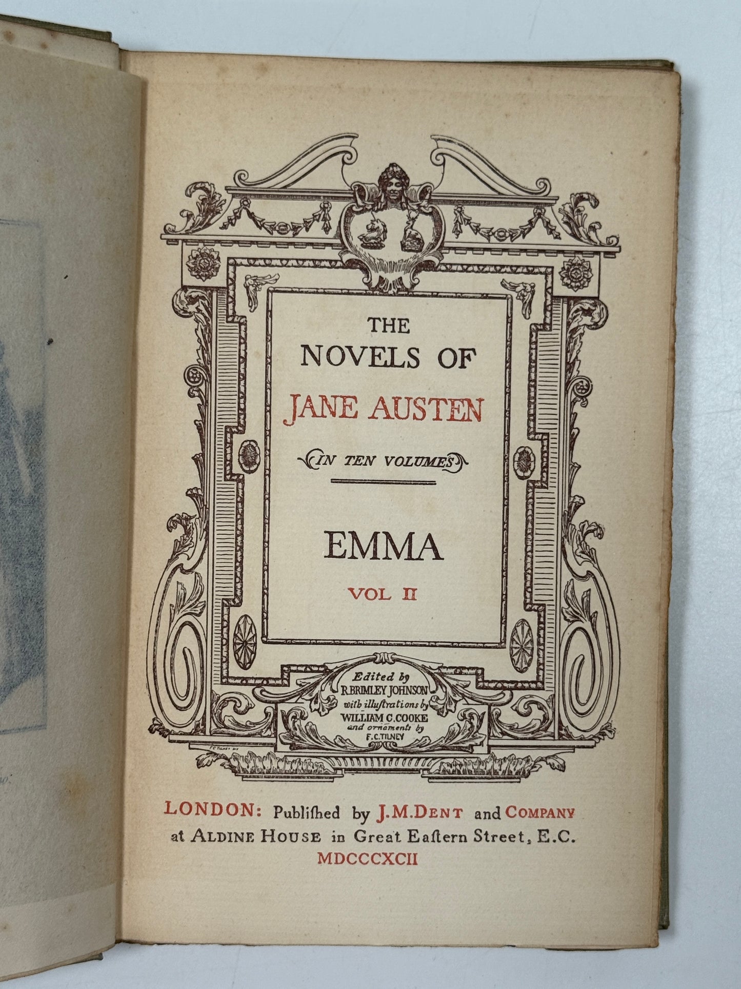 The Novels of Jane Austen 1893