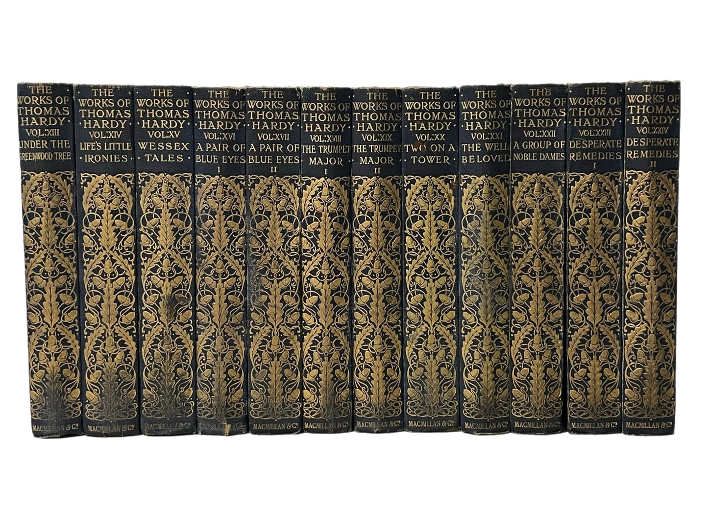 The Works of Thomas Hardy SIGNED 1919-20 Mellstock Edition