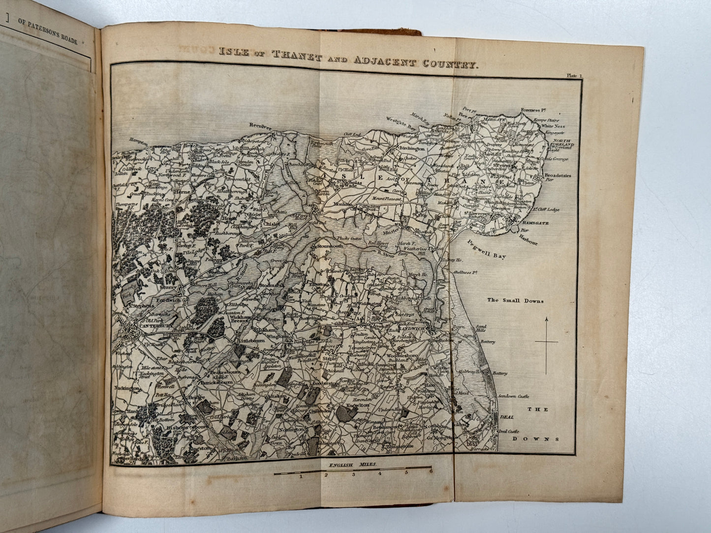 Paterson's Road - Topography by Edward Mogg c.1830