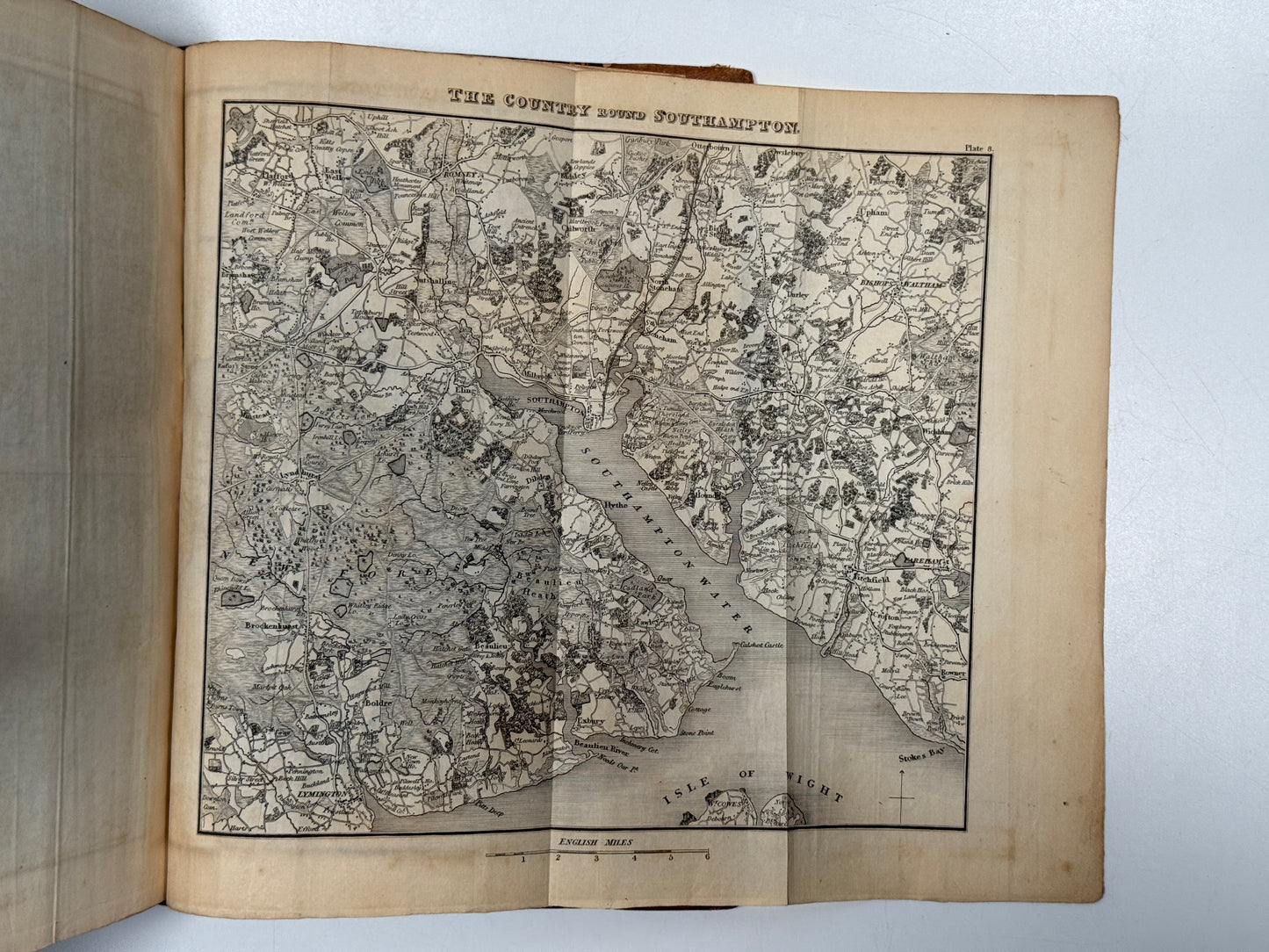 Paterson's Road - Topography by Edward Mogg c.1830