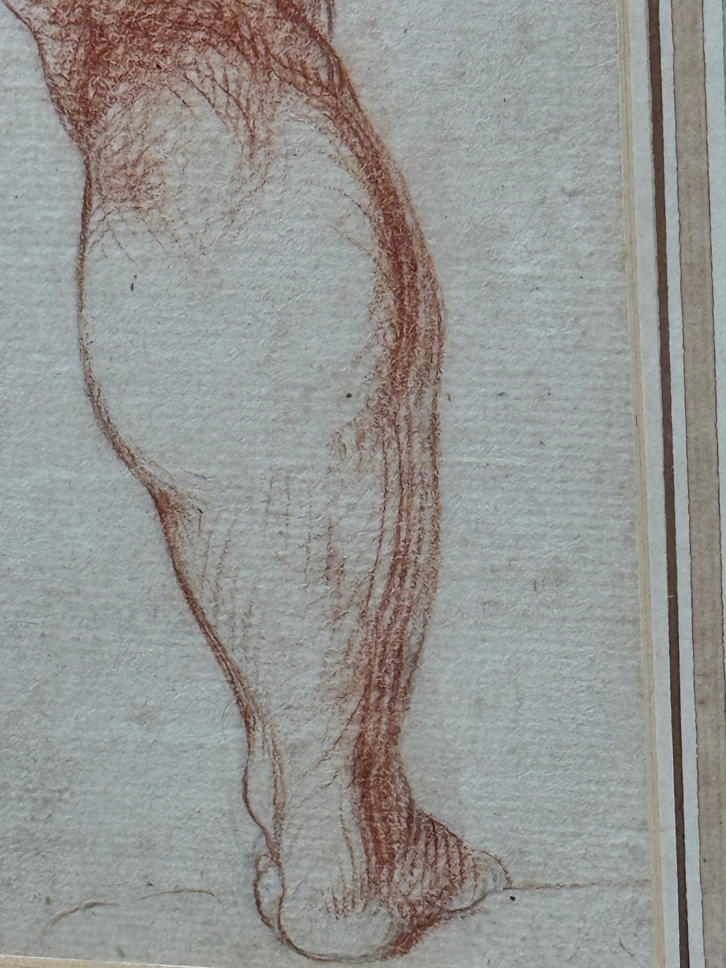 Circle of MICHELANGELO c.1550; Sketch for the Sistine Chapel Last Judgement