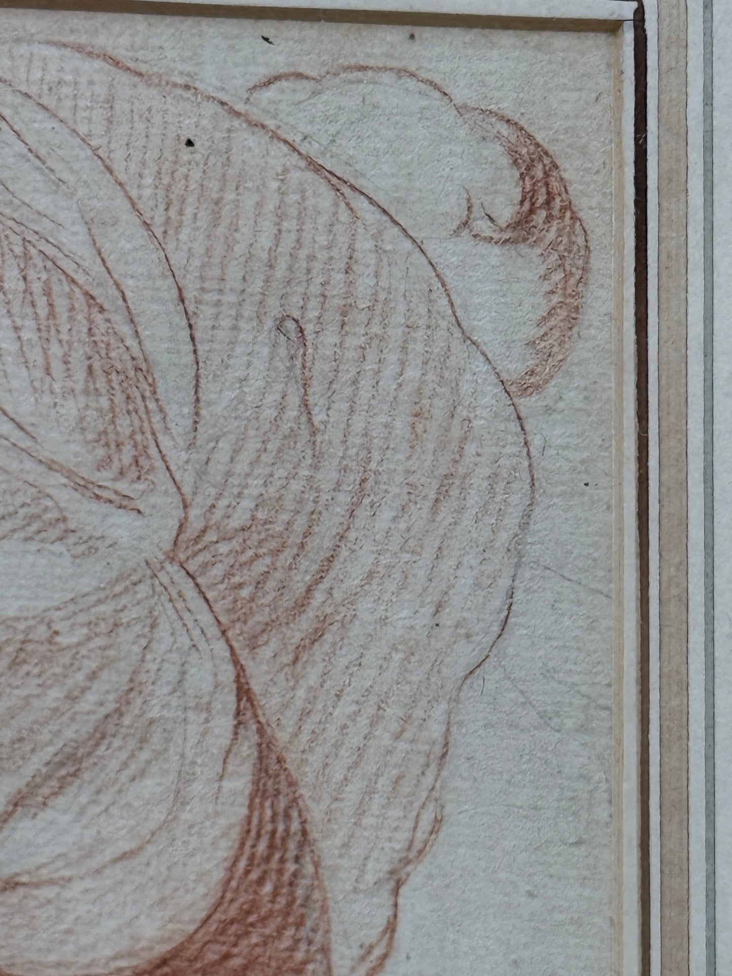 Circle of MICHELANGELO c.1550; Sketch for the Sistine Chapel Last Judgement