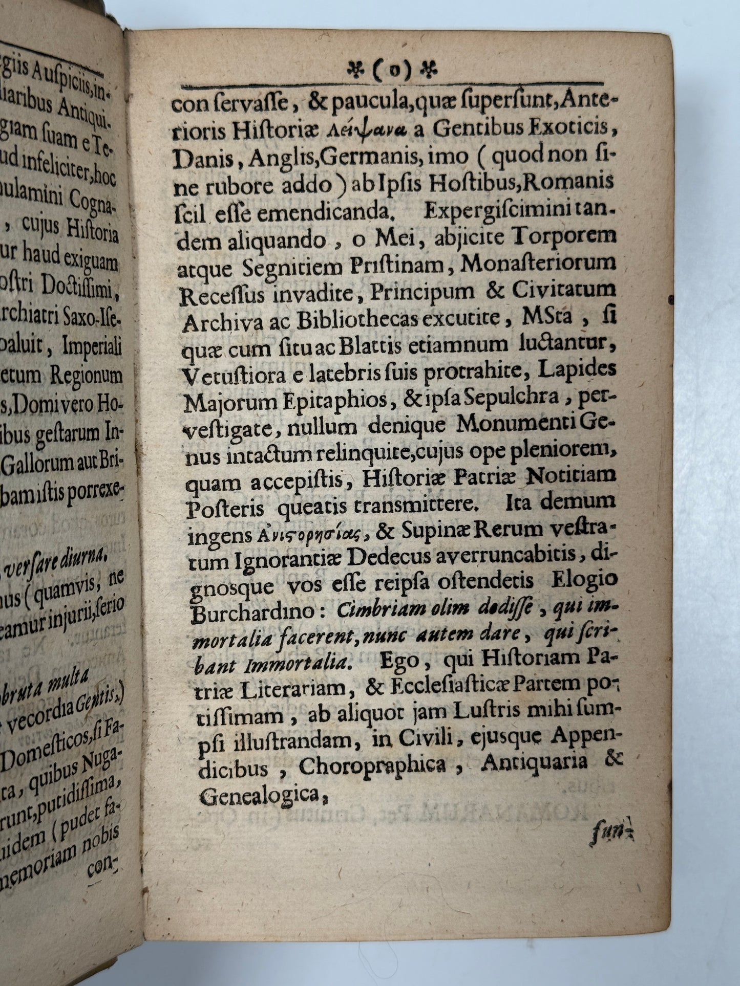 History of Germany; Johann Moller of Flensburg 1691
