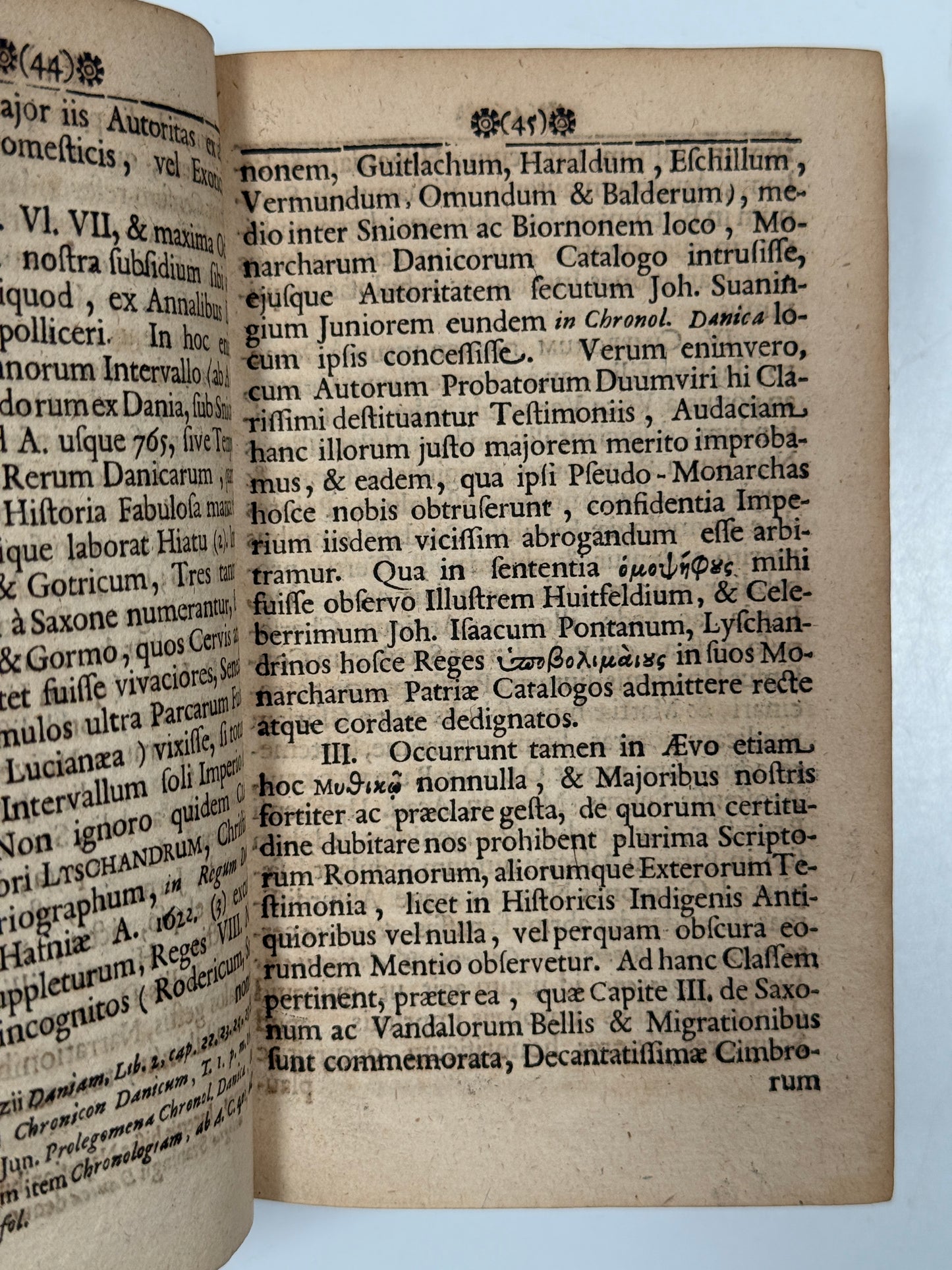 History of Germany; Johann Moller of Flensburg 1691