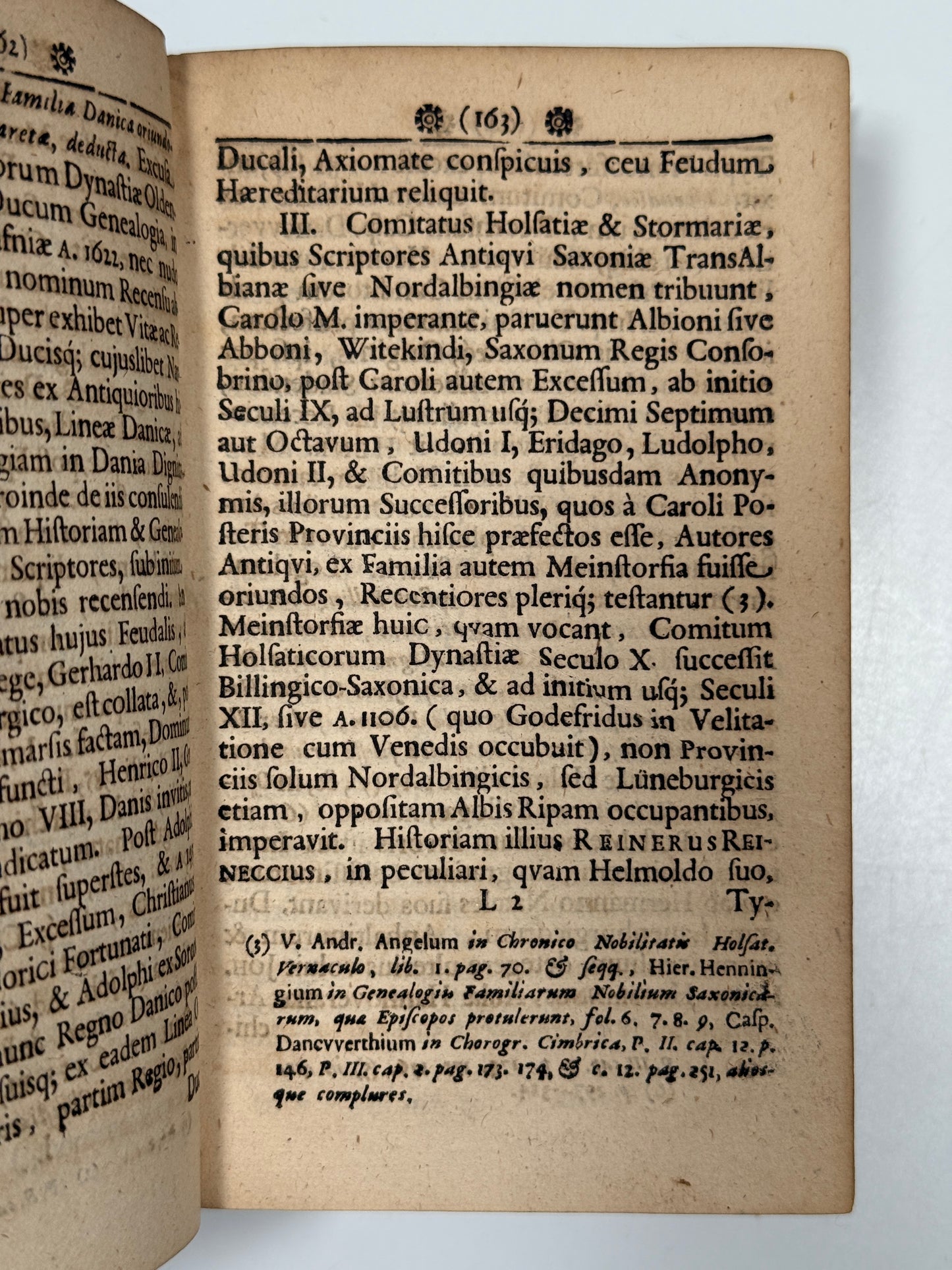 History of Germany; Johann Moller of Flensburg 1691