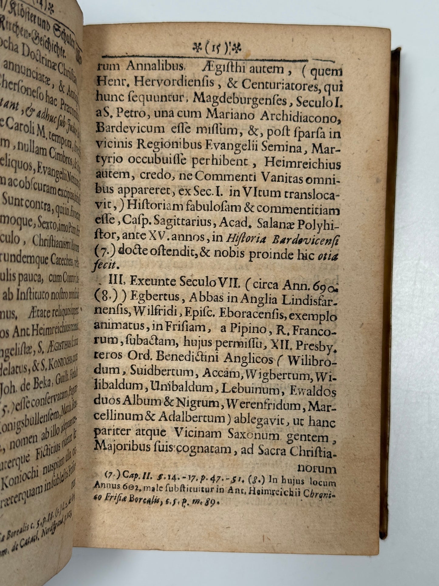 History of Germany; Johann Moller of Flensburg 1691