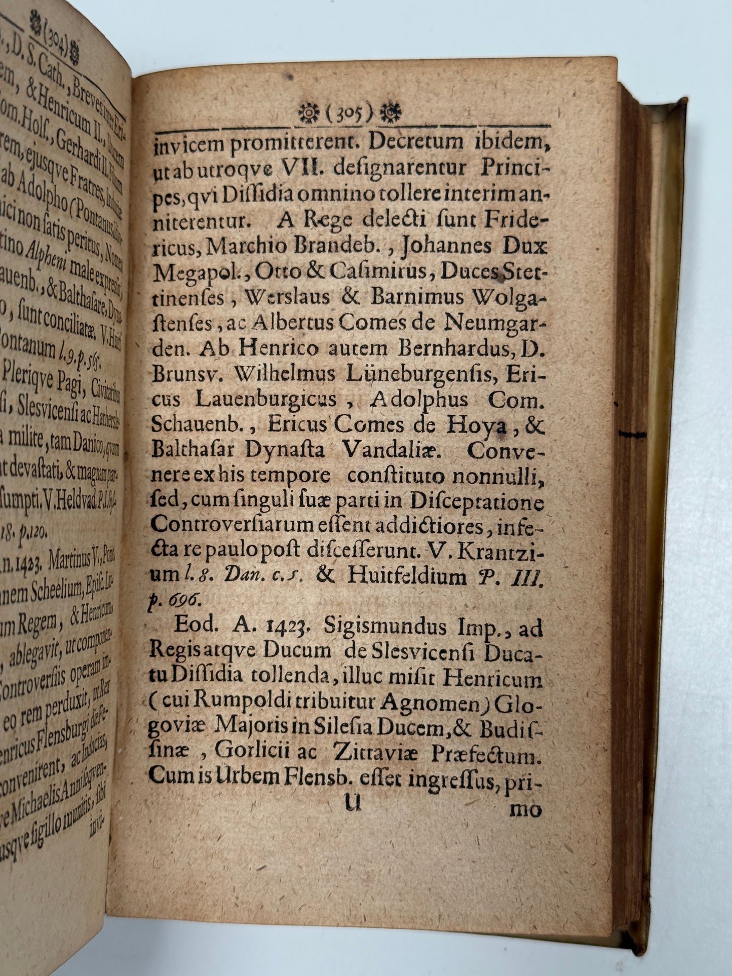 History of Germany; Johann Moller of Flensburg 1691