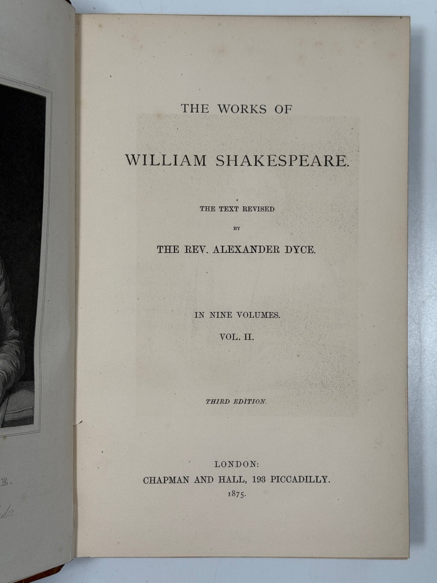 The Works of William Shakespeare 1875