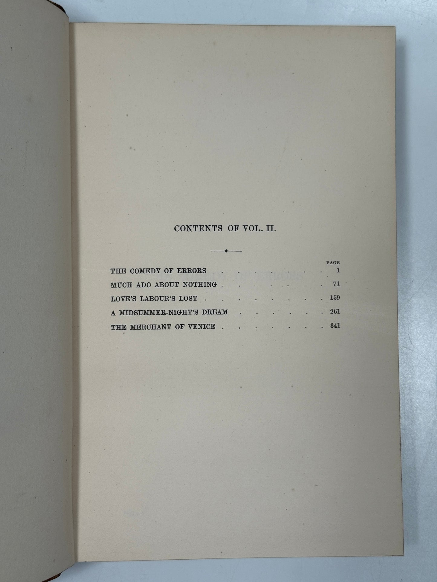 The Works of William Shakespeare 1875