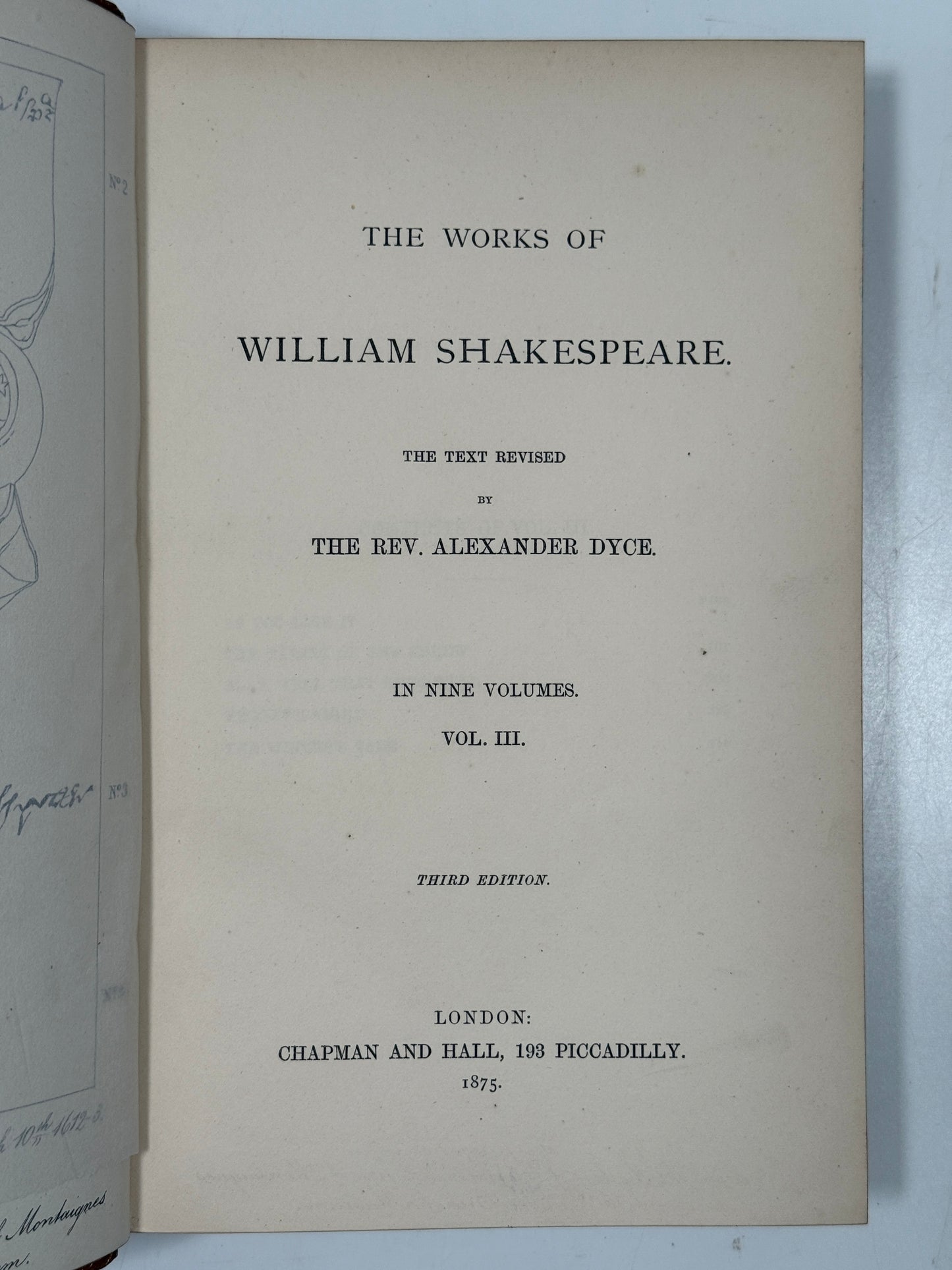 The Works of William Shakespeare 1875
