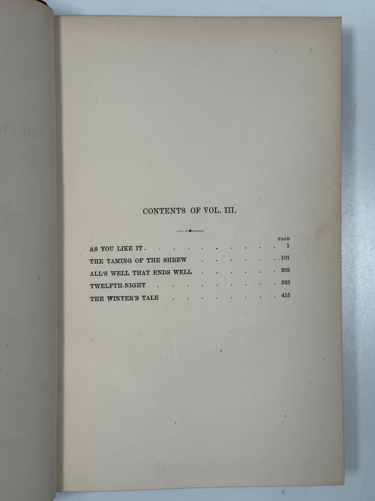 The Works of William Shakespeare 1875