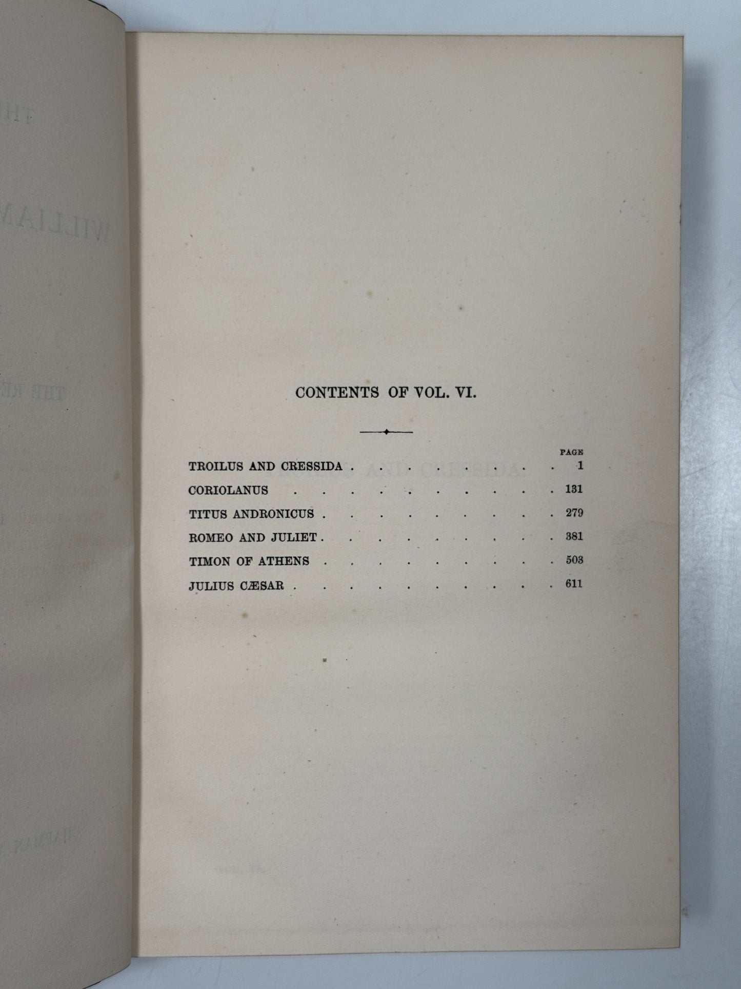 The Works of William Shakespeare 1875