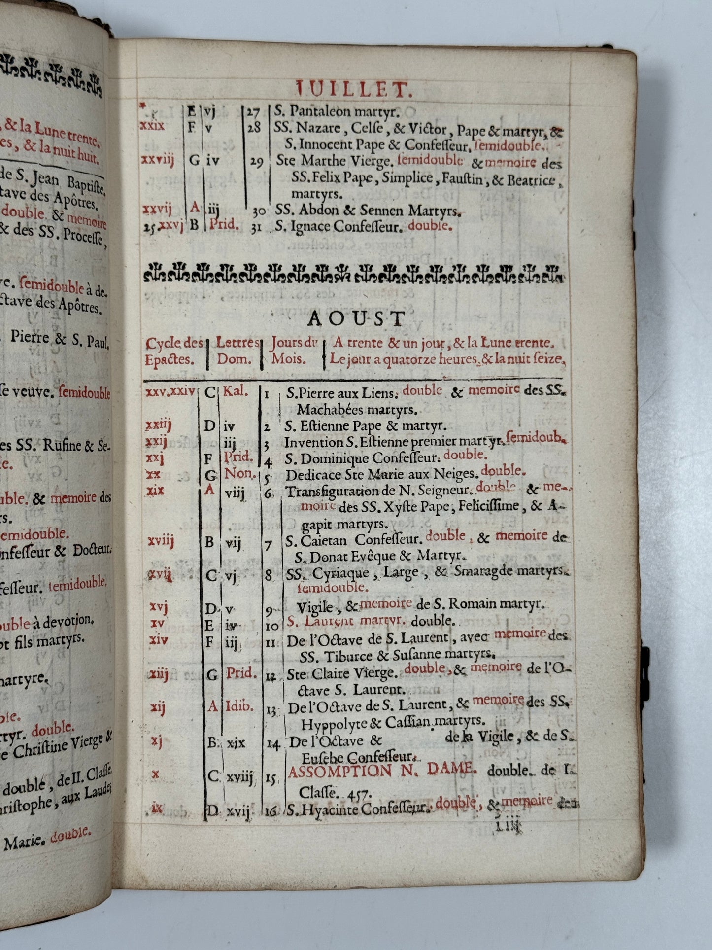 1686 Augustinian Breviary