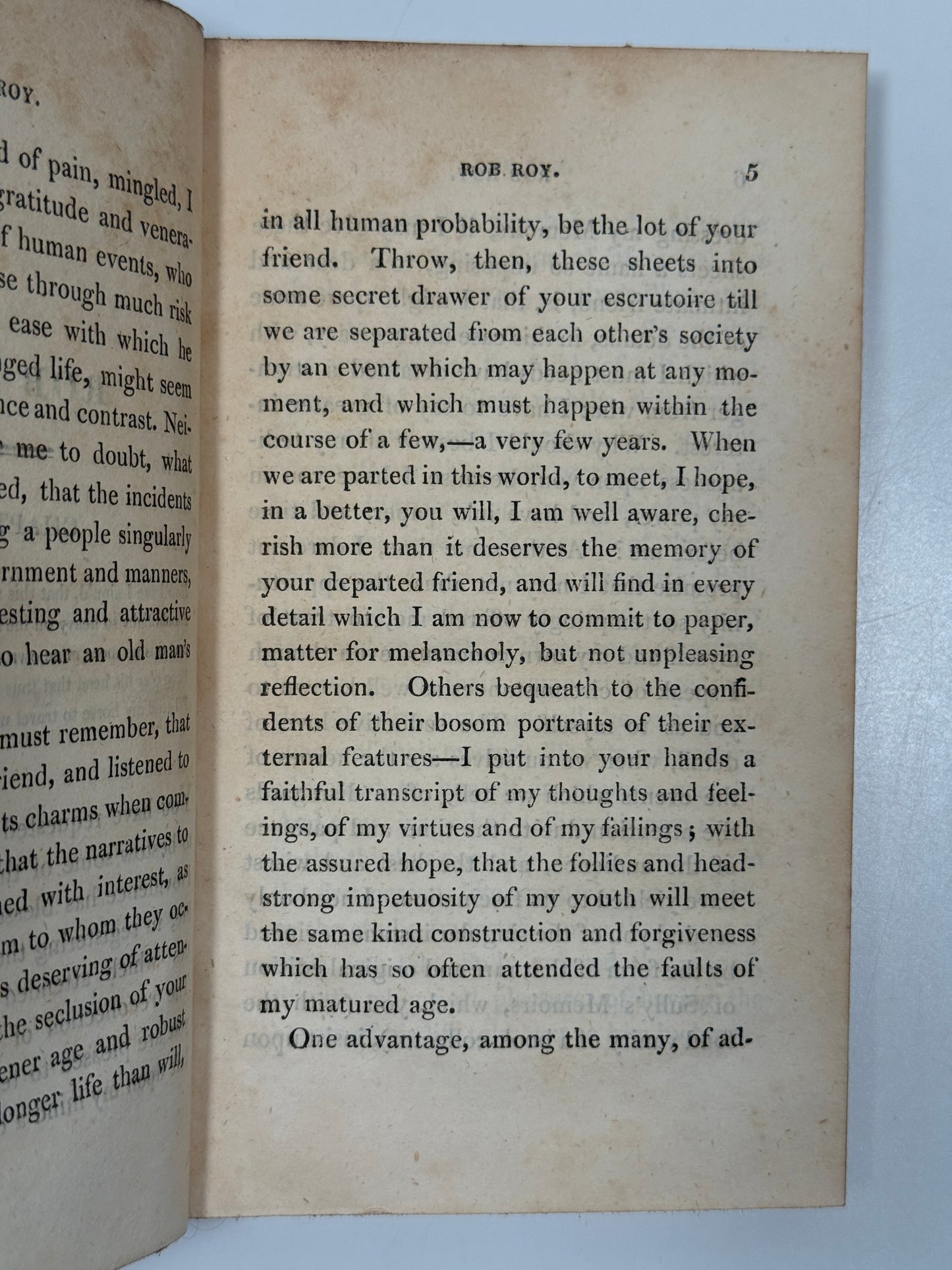 Rob Roy by Sir Walter Scott 1818 Second Edition