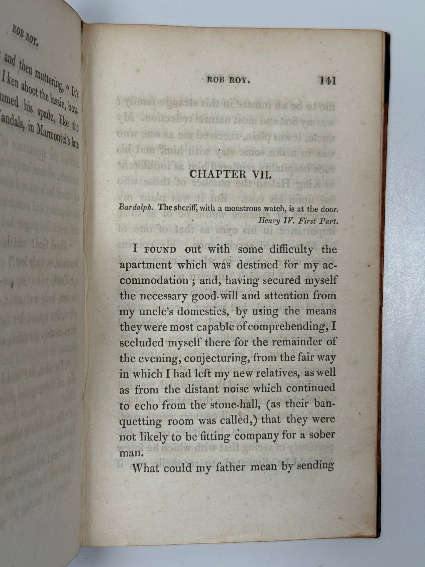 Rob Roy by Sir Walter Scott 1818 Second Edition