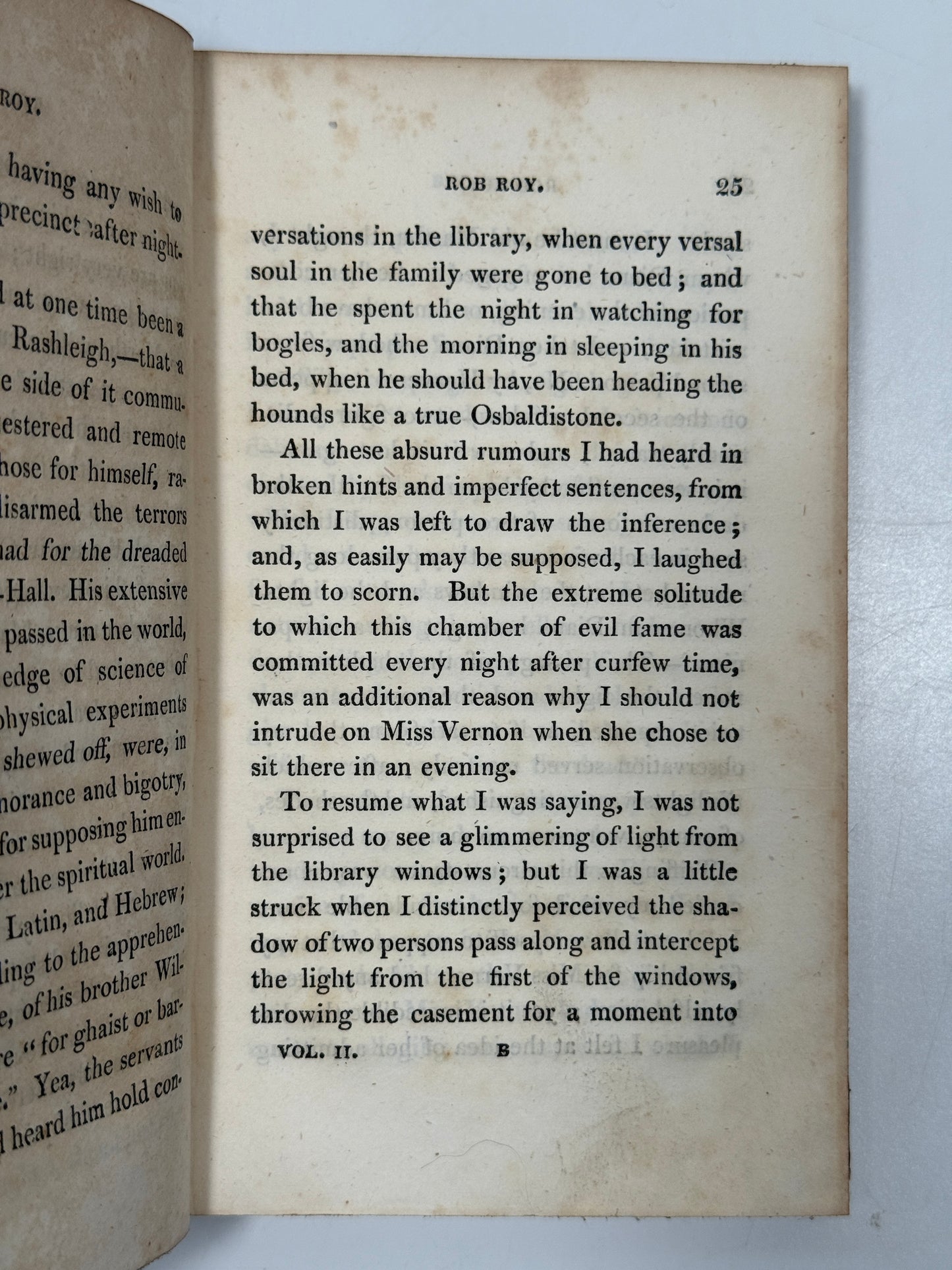 Rob Roy by Sir Walter Scott 1818 Second Edition