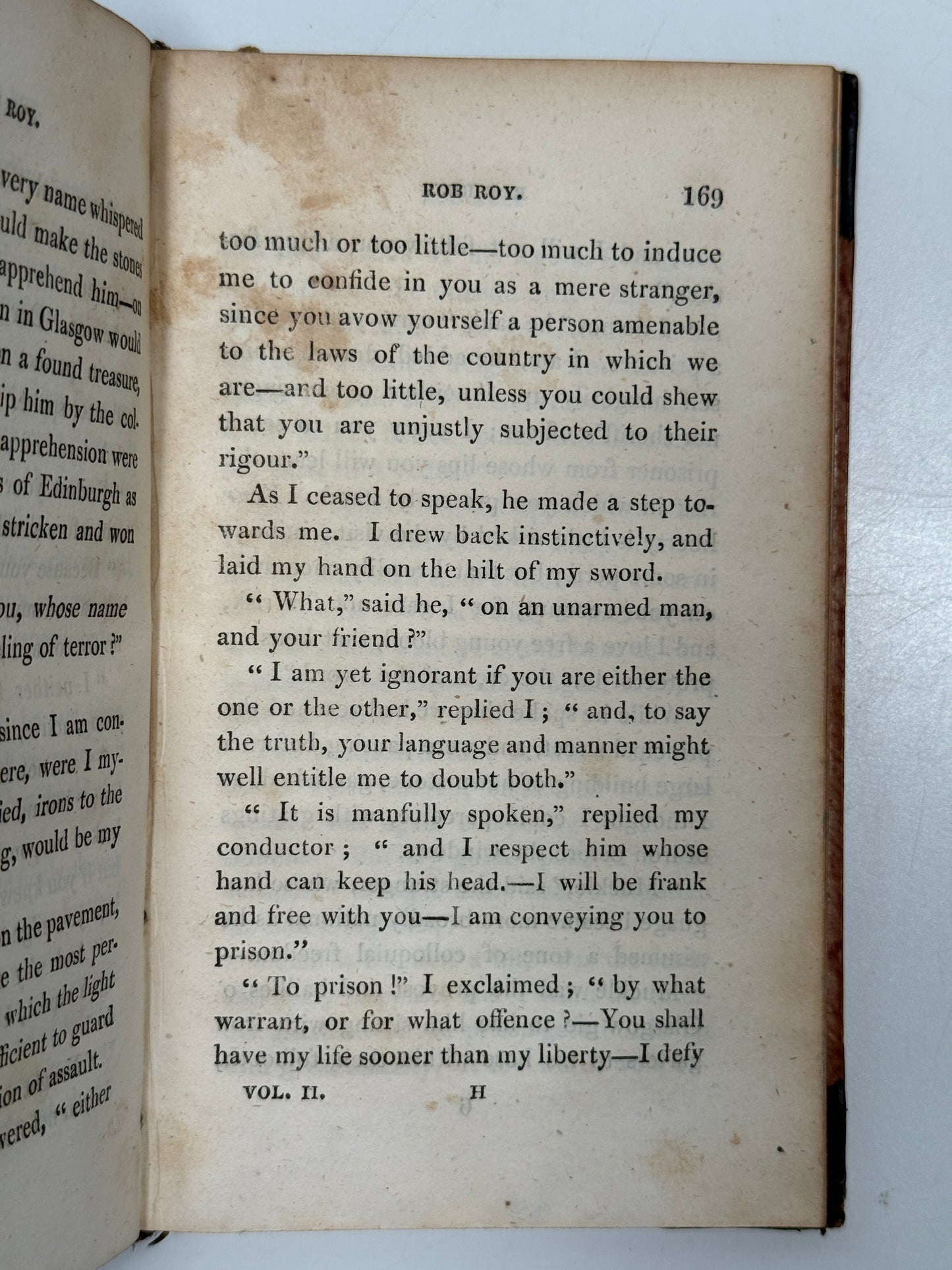 Rob Roy by Sir Walter Scott 1818 Second Edition
