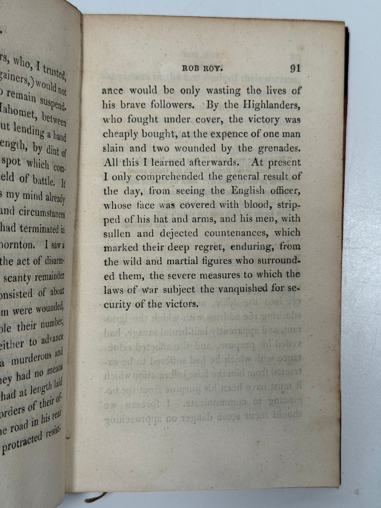 Rob Roy by Sir Walter Scott 1818 Second Edition