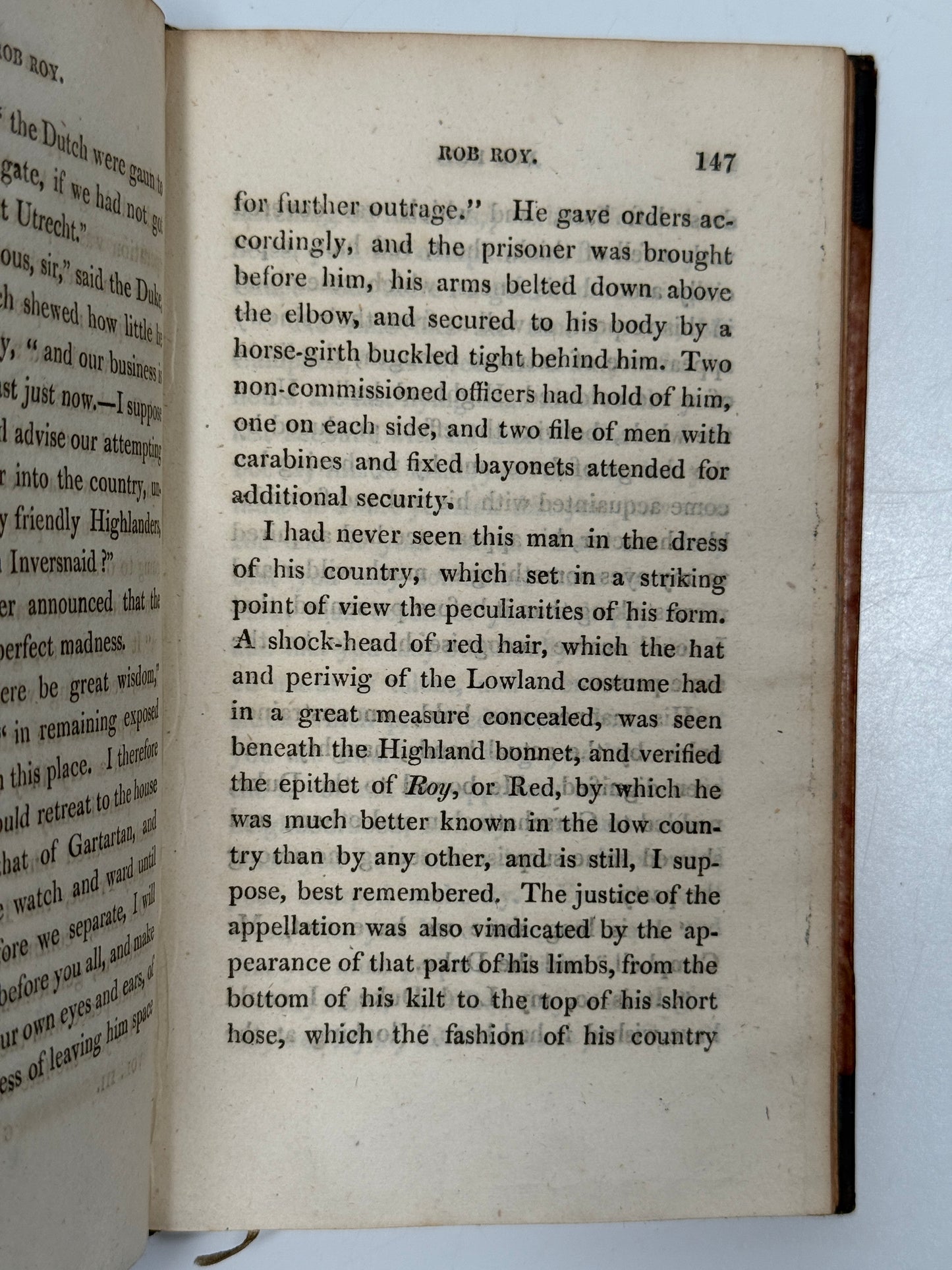 Rob Roy by Sir Walter Scott 1818 Second Edition