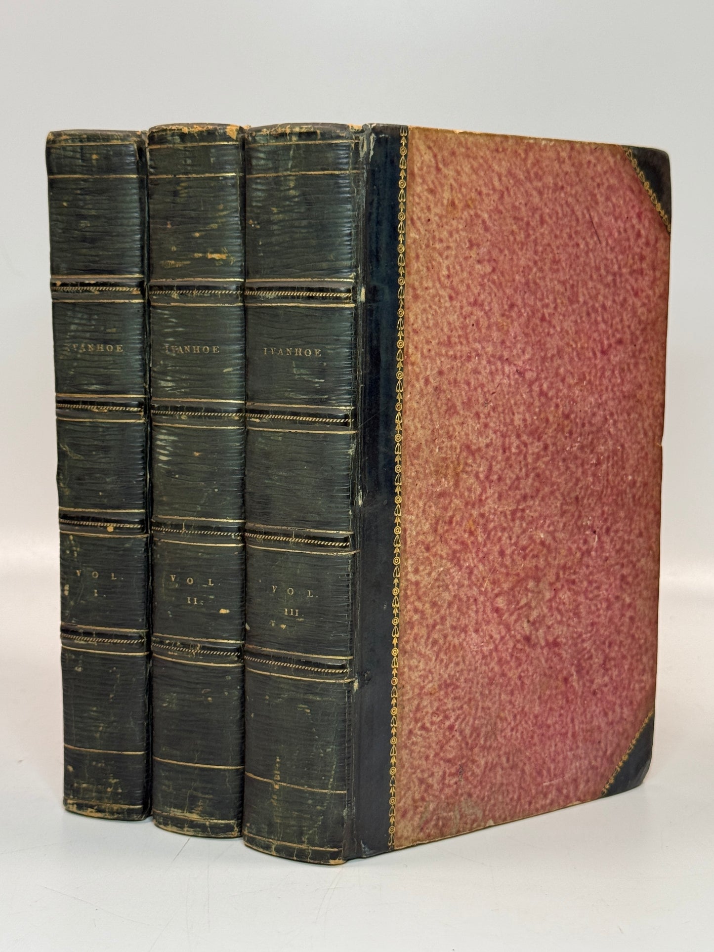 Ivanhoe by Walter Scott 1820 First Edition in Contemporary Bindings