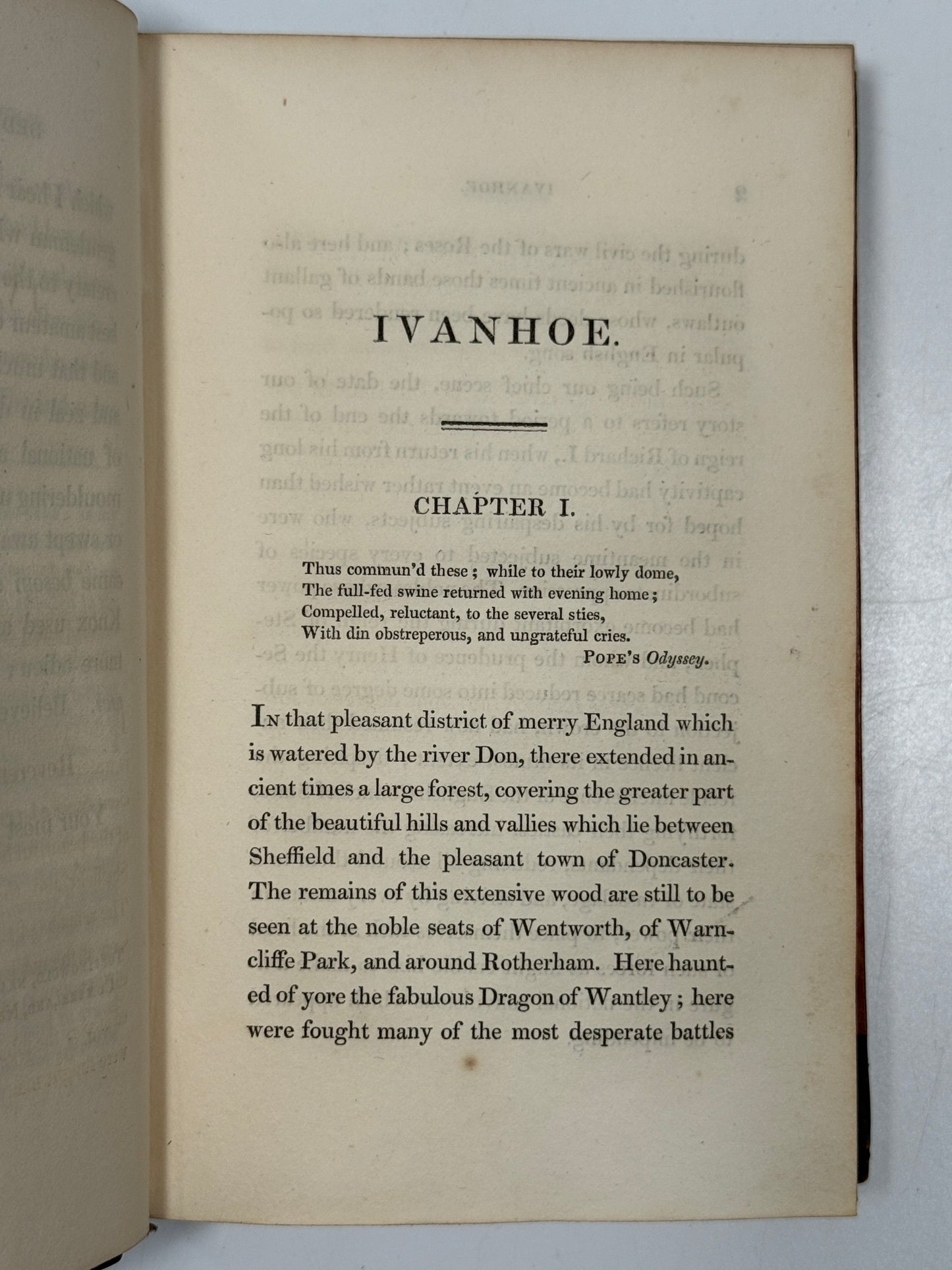 Ivanhoe by Walter Scott 1820 First Edition in Contemporary Bindings