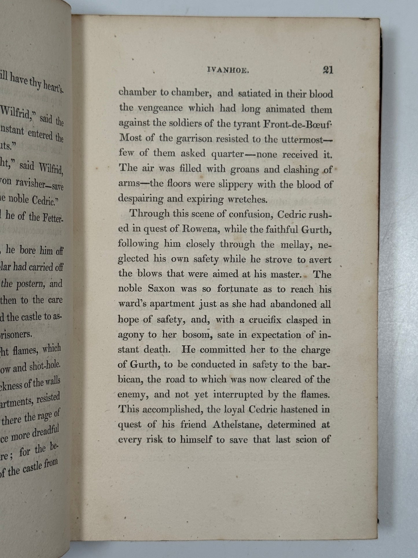 Ivanhoe by Walter Scott 1820 First Edition in Contemporary Bindings