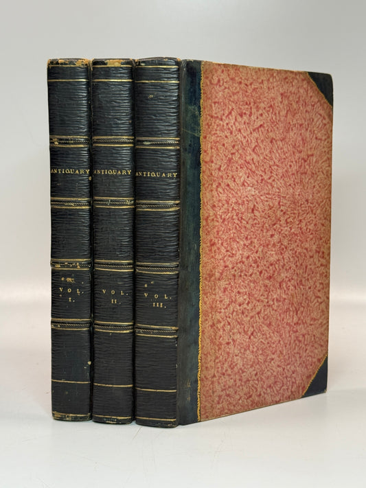 The Antiquary by Sir Walter Scott 1816 Second Edition