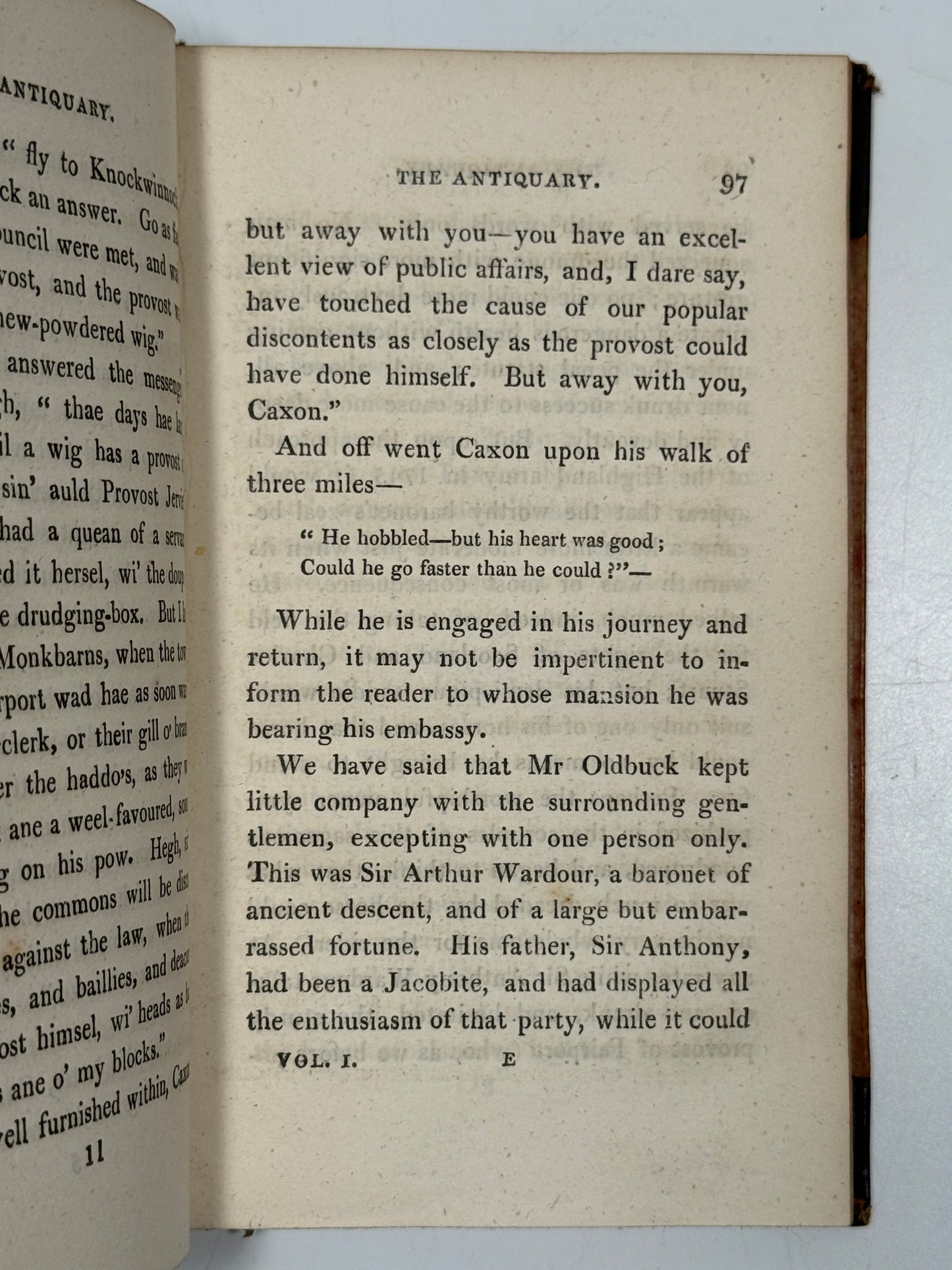 The Antiquary by Sir Walter Scott 1816 Second Edition
