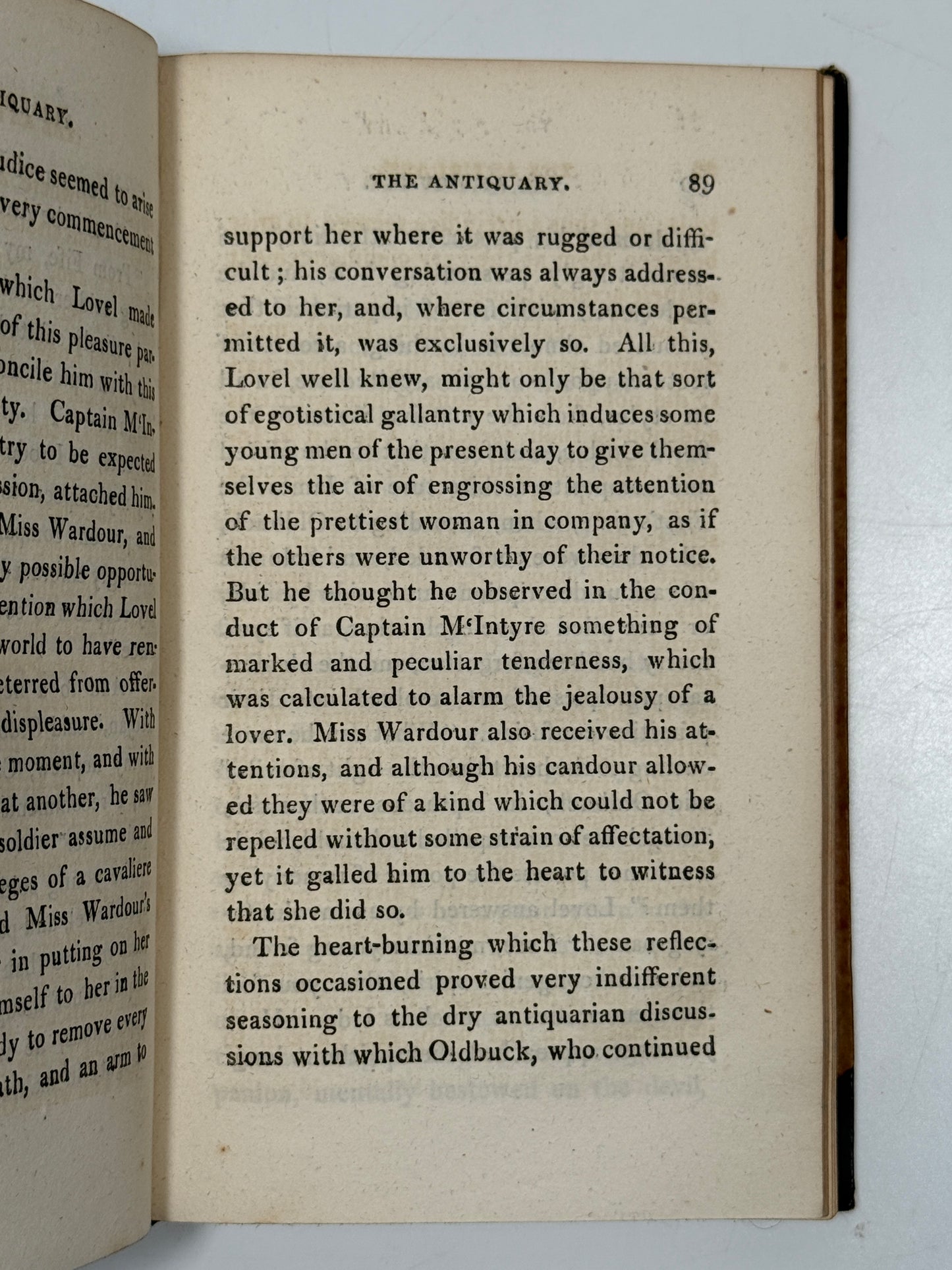 The Antiquary by Sir Walter Scott 1816 Second Edition