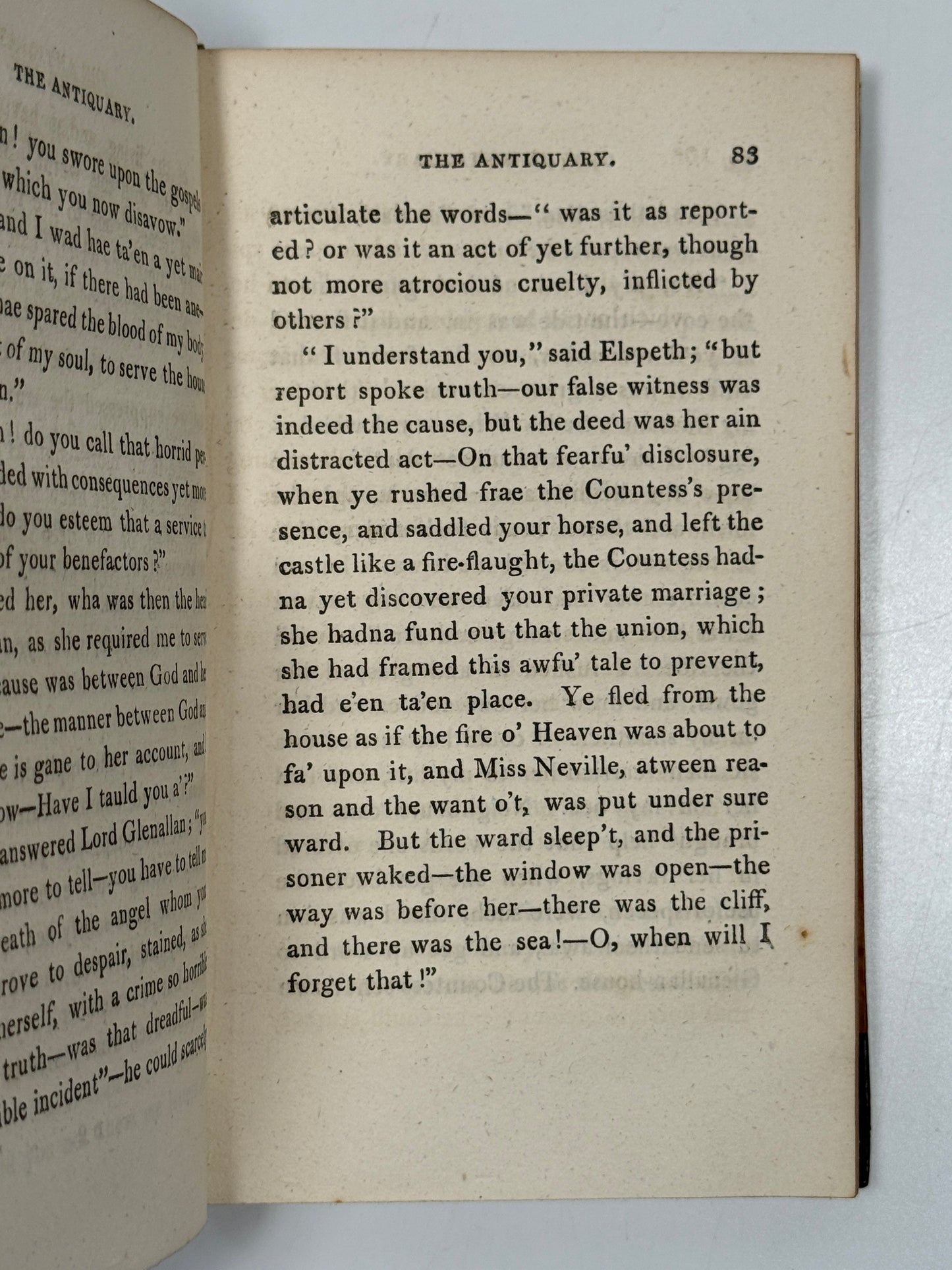 The Antiquary by Sir Walter Scott 1816 Second Edition