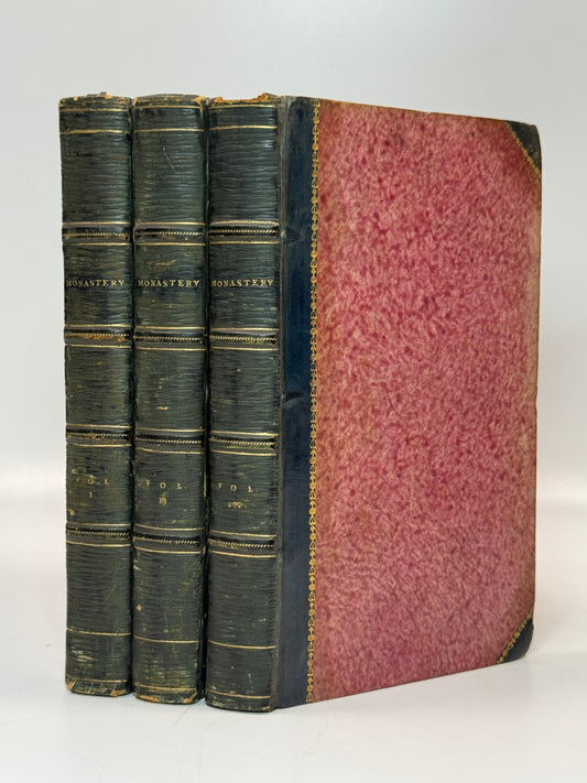 The Monastery, a Romance by Walter Scott 1820 First Edition