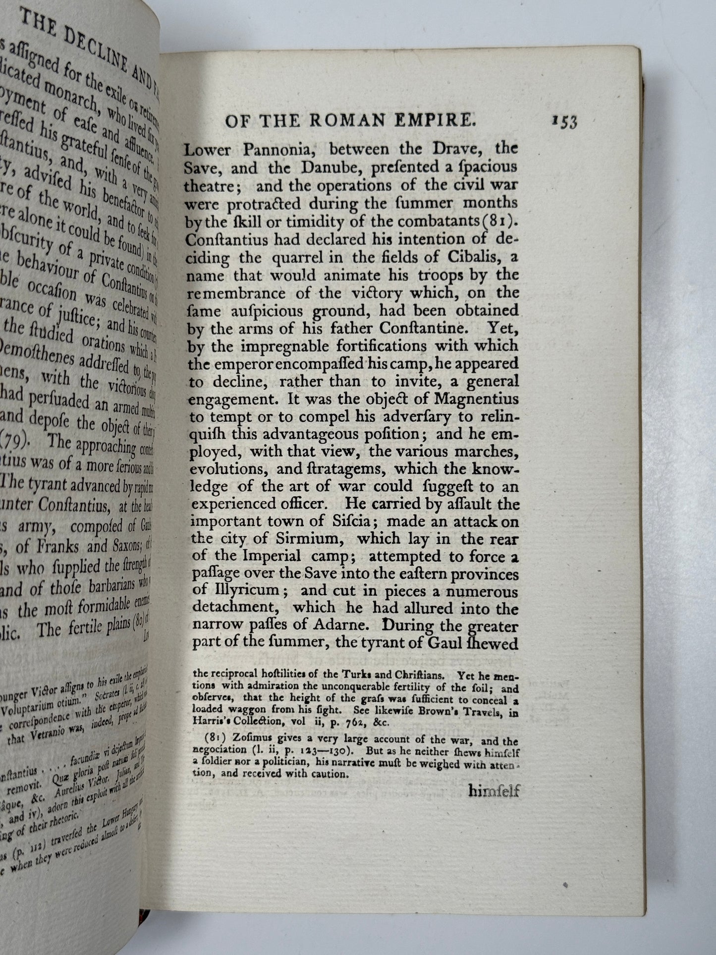 Decline and Fall of the Roman Empire by Edward Gibbon 1777 First Edition Thus