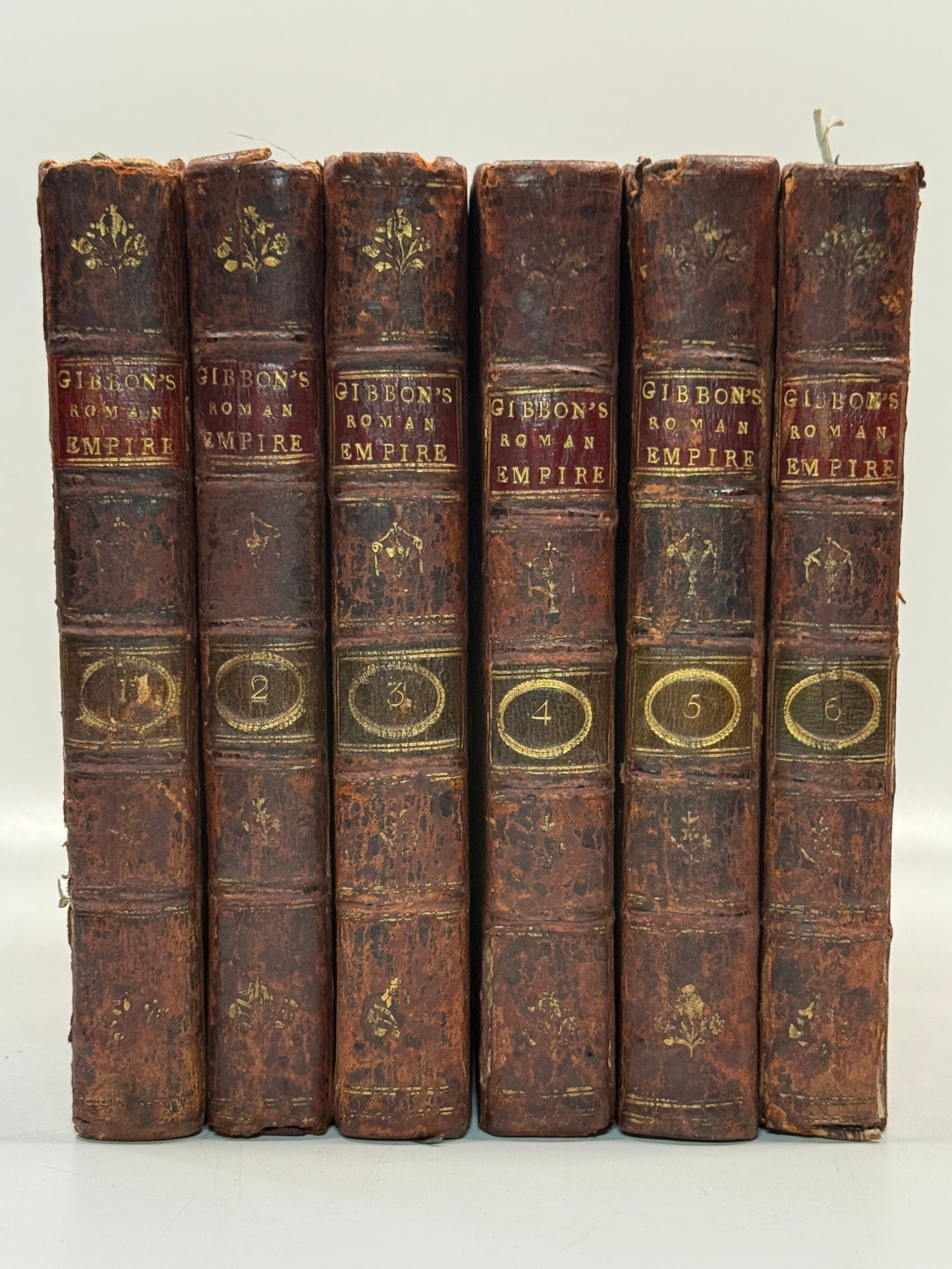 Decline and Fall of the Roman Empire by Edward Gibbon 1777 First Edition Thus