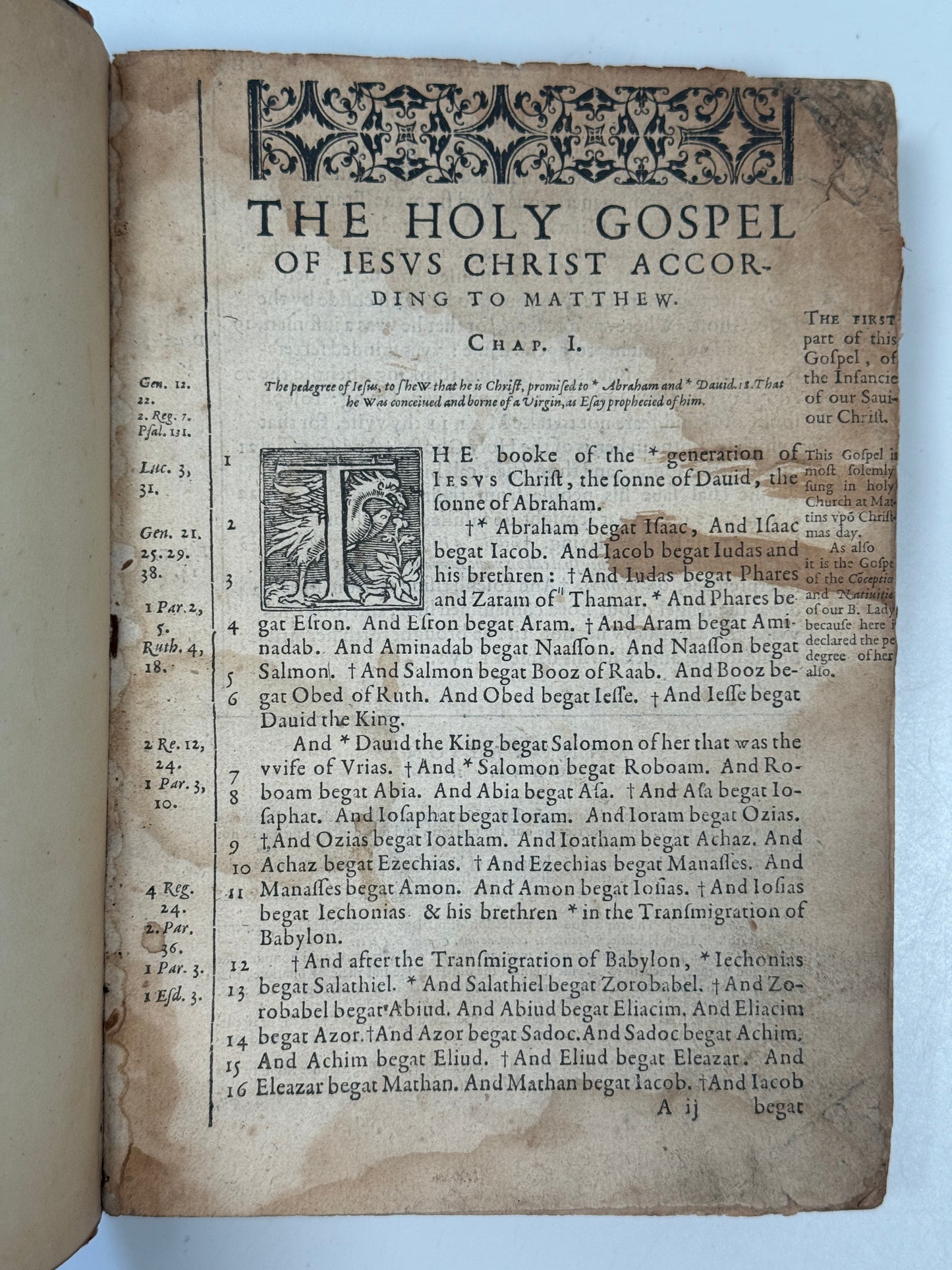 1582 New Testament Douay Rheims First Edition