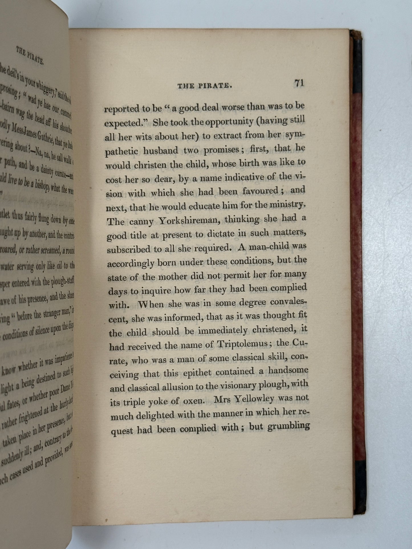 The Pirate by Sir Walter Scott 1822 First Edition