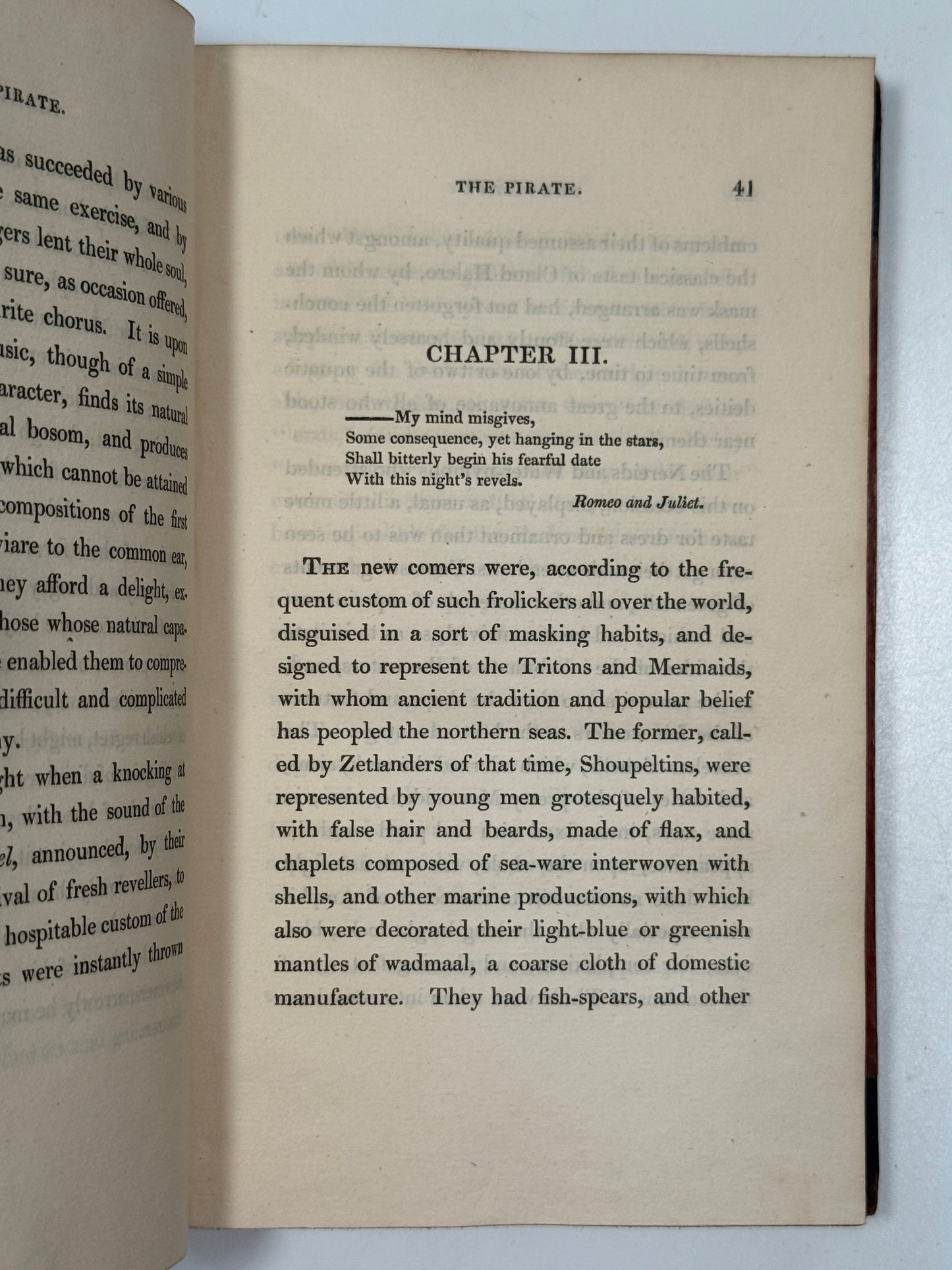 The Pirate by Sir Walter Scott 1822 First Edition