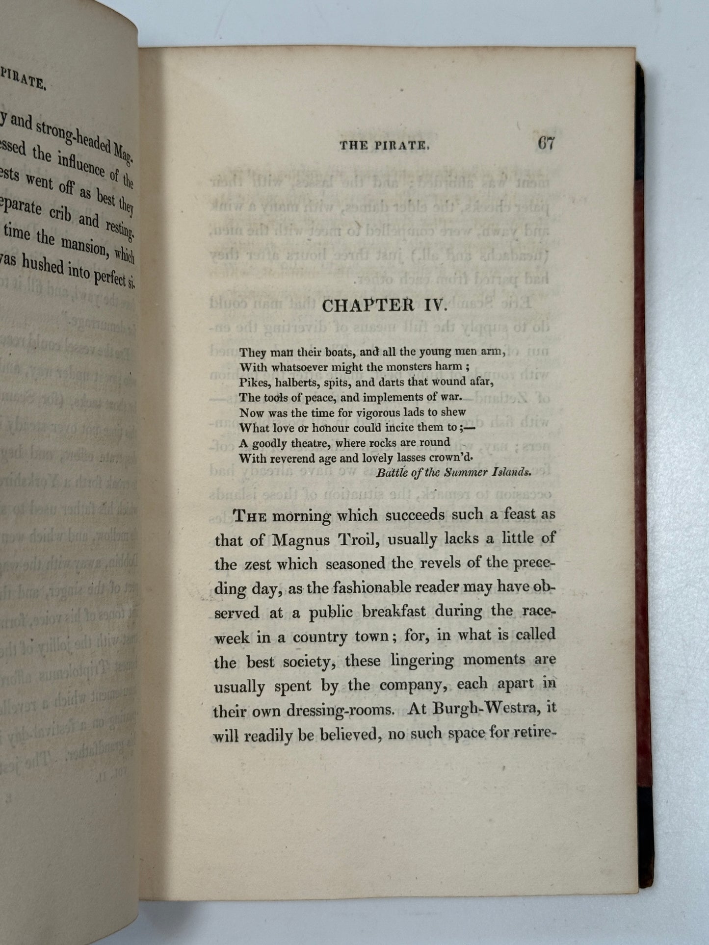 The Pirate by Sir Walter Scott 1822 First Edition