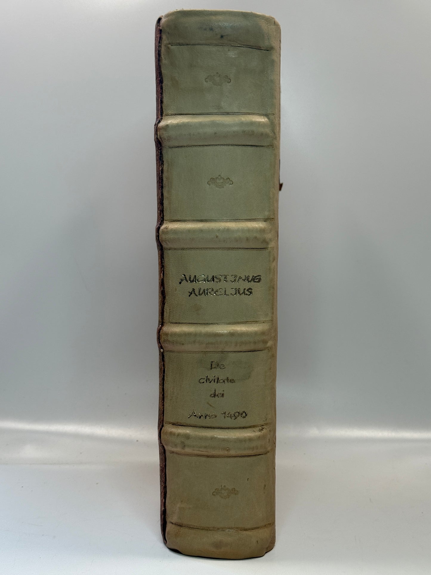 St. Augustine's De Civitate Dei and De Trinitate 1490 Amberbach