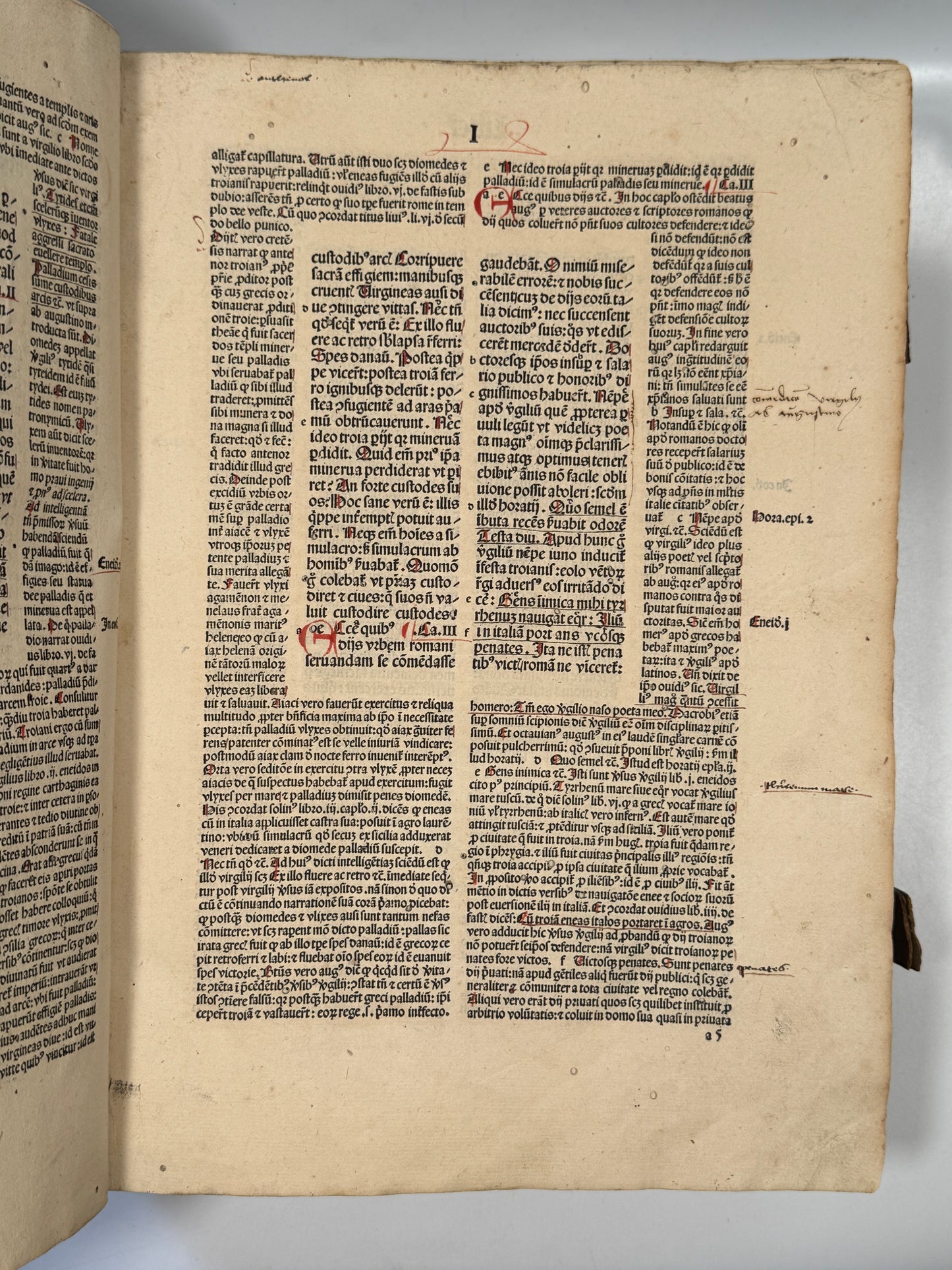 St. Augustine's De Civitate Dei and De Trinitate 1490 Amberbach