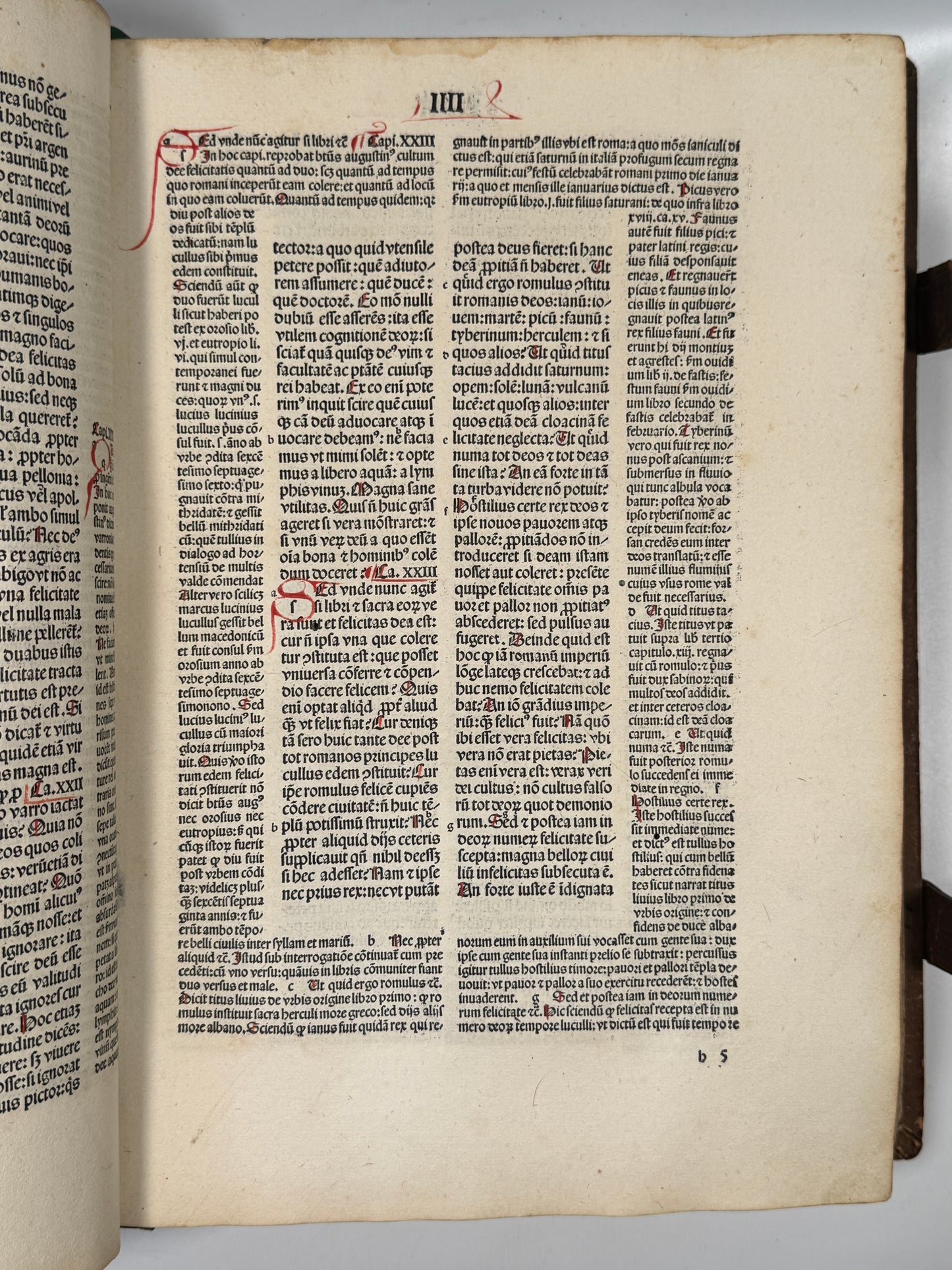 St. Augustine's De Civitate Dei and De Trinitate 1490 Amberbach