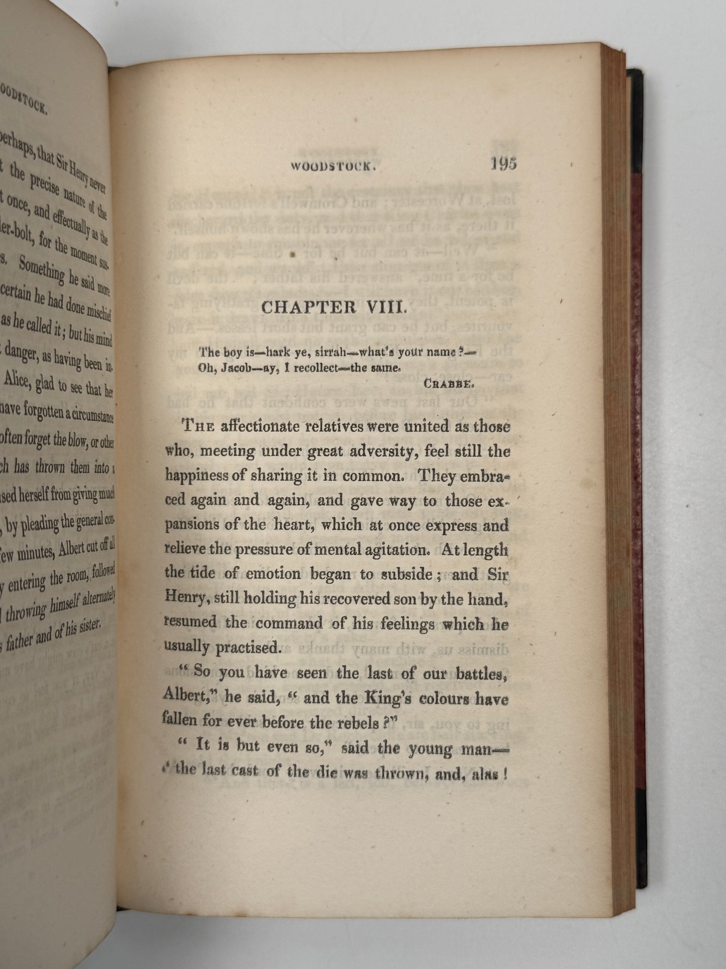 Woodstock by Sir Walter Scott 1826 First Edition