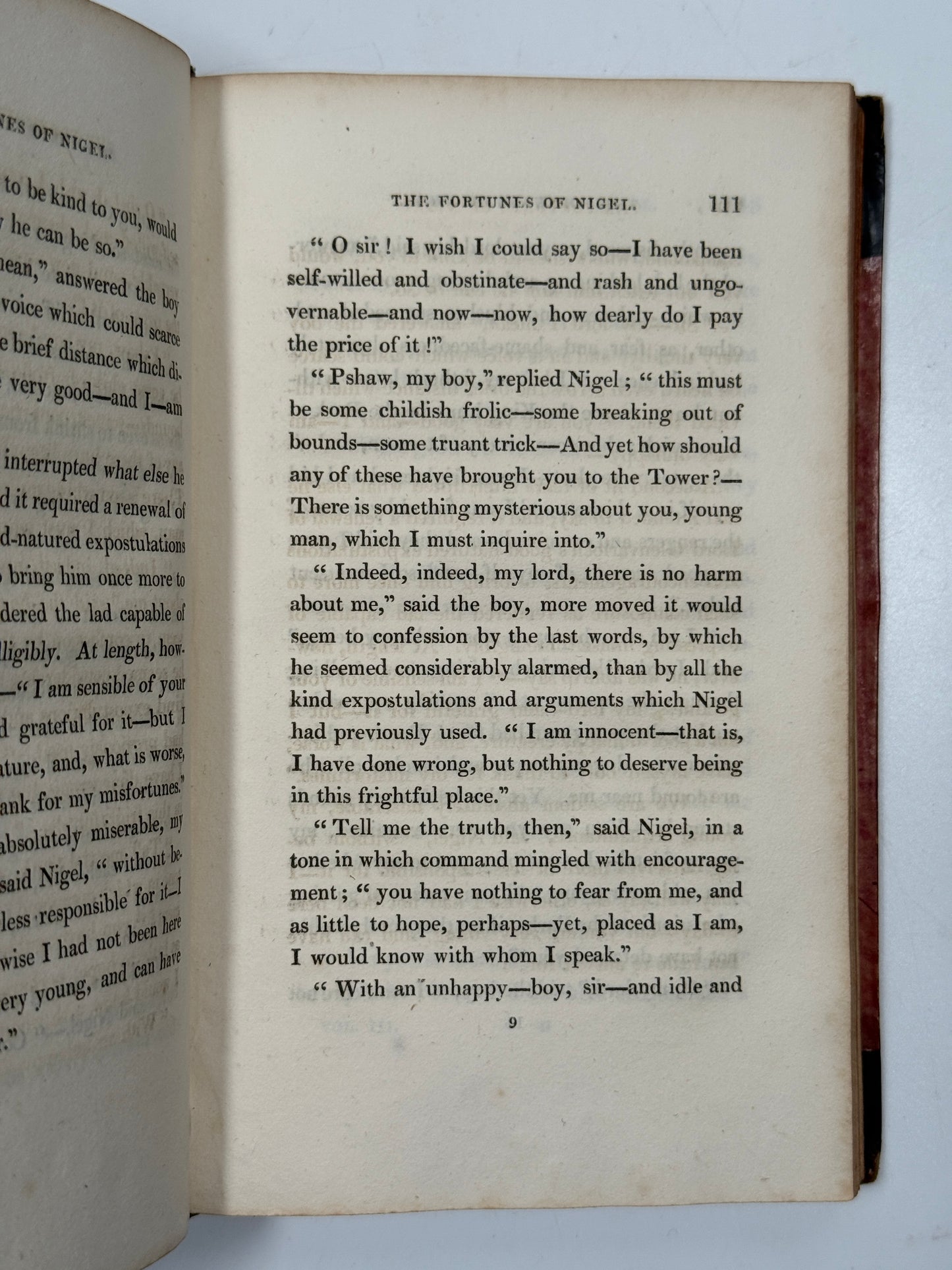 The Fortunes of Nigel by Walter Scott 1822 First Edition