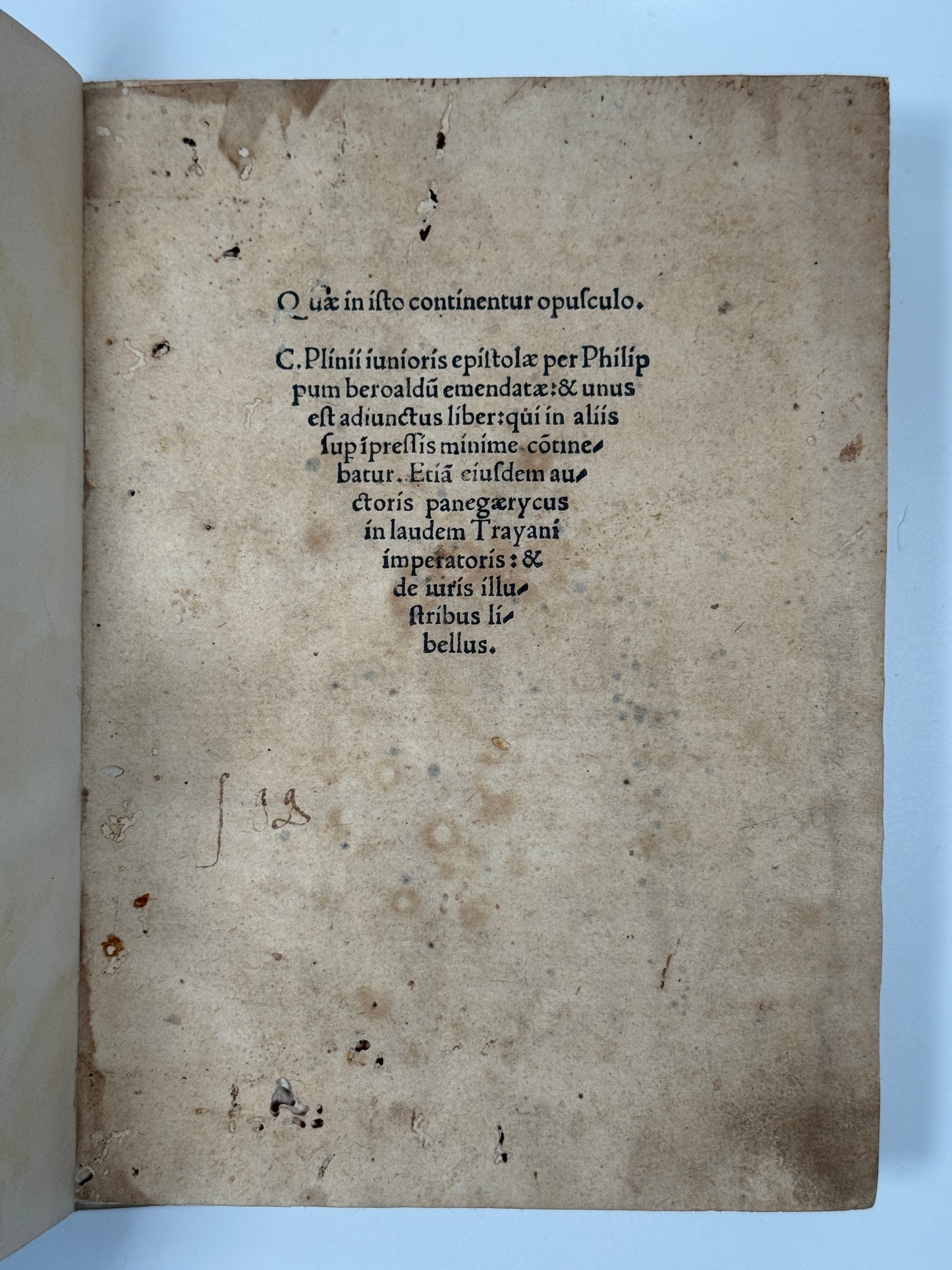 1501 Letters of Pliny the Younger