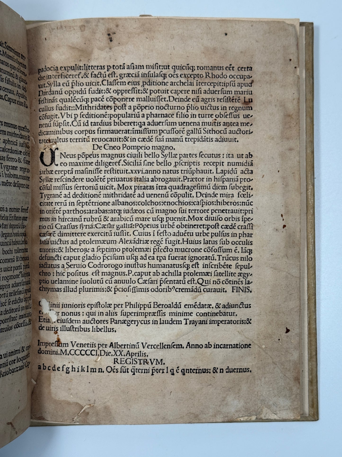 1501 Letters of Pliny the Younger