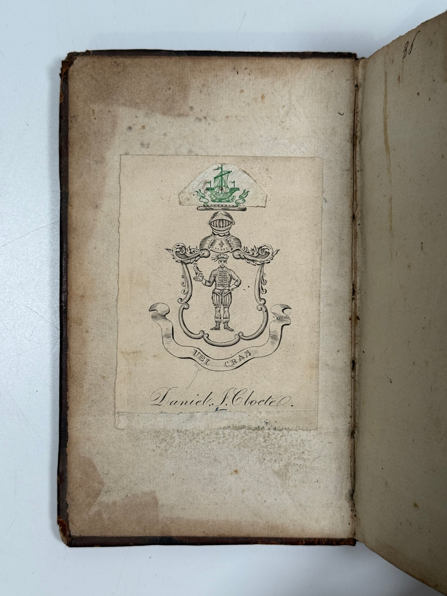 Polyglot New Testament 1684 French, English, Dutch; Triglot