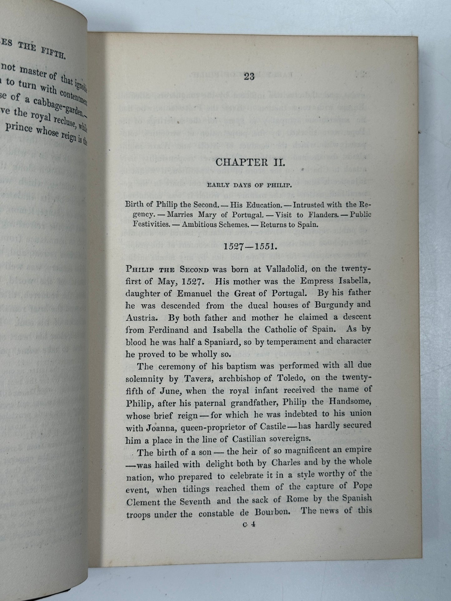 The History of the Reign of Philip the Second 1855